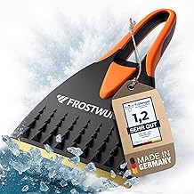 Showcases the product's unique design and functionality as an ice scraper for vehicles. Enhances visual appeal and emphasizes the product's intended use in icy conditions.