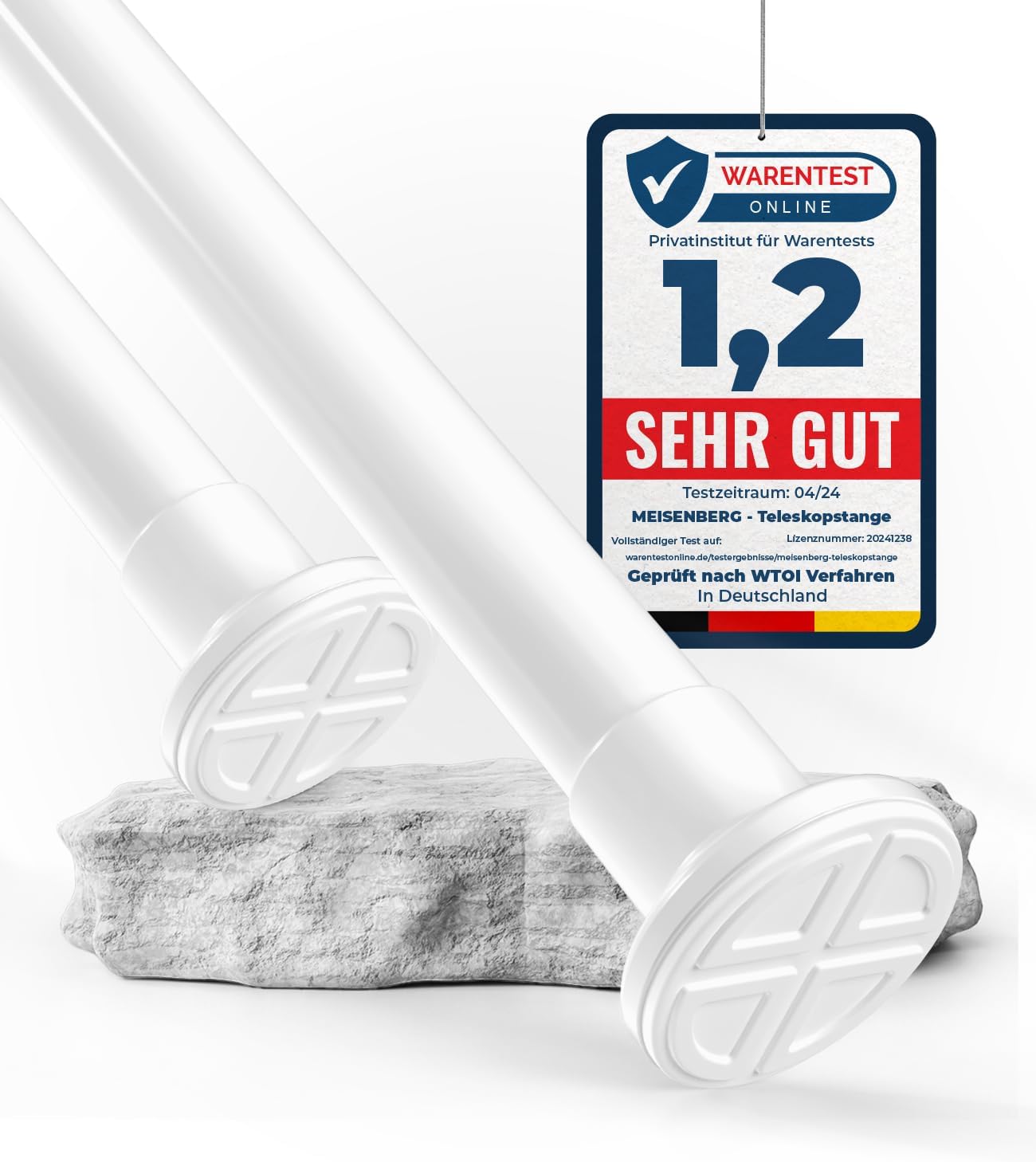MEISENBERG Gardinenstange ohne Bohren: Hero Images