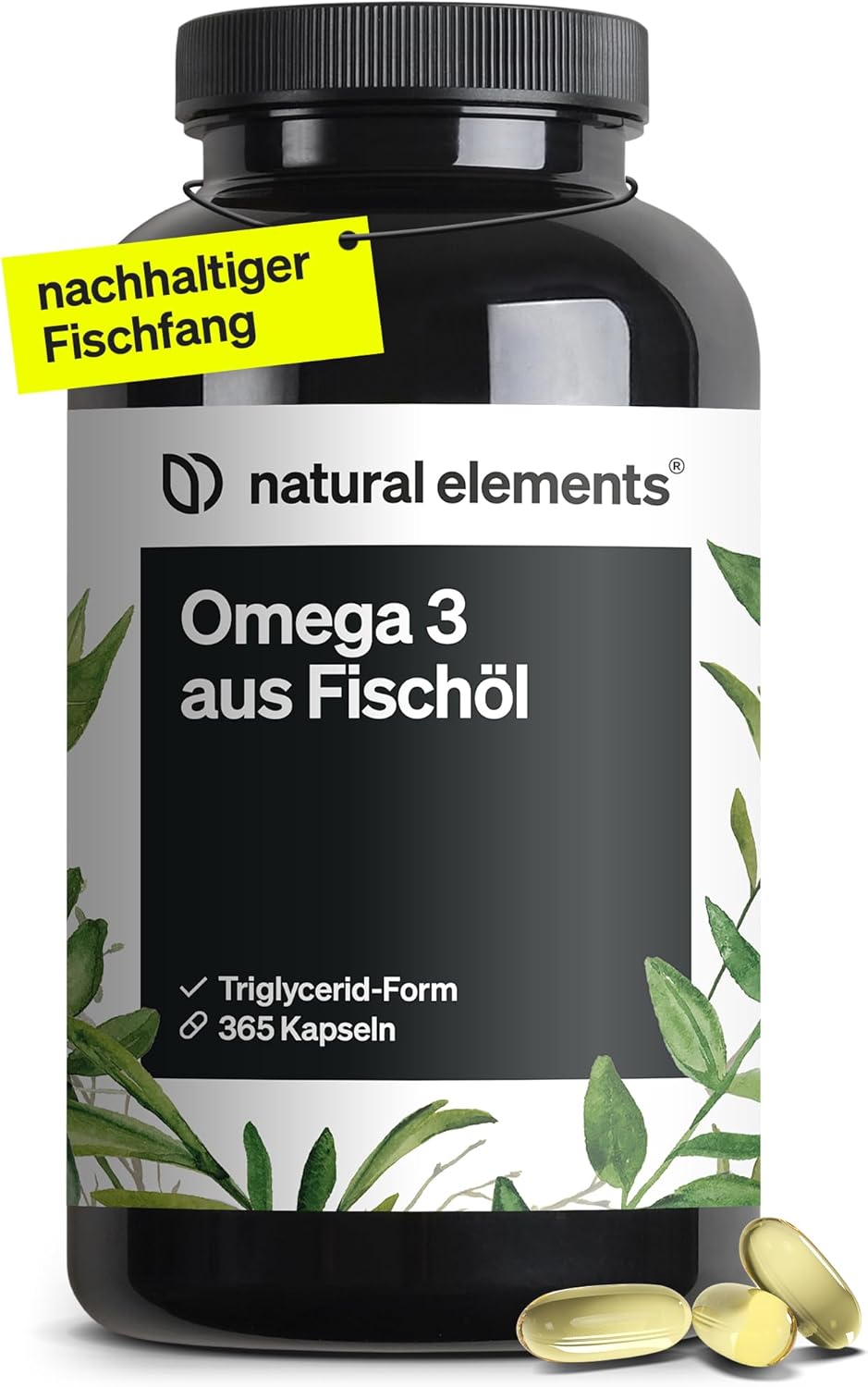 natural elements Omega 3: Hero Images