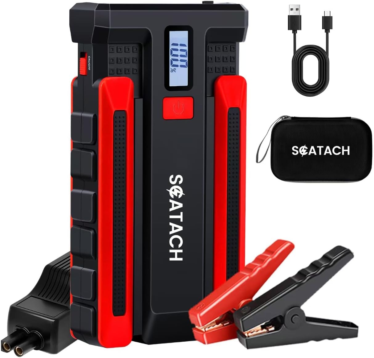 Scatach 002 4000A Car Battery Jump Starter: Hero Images