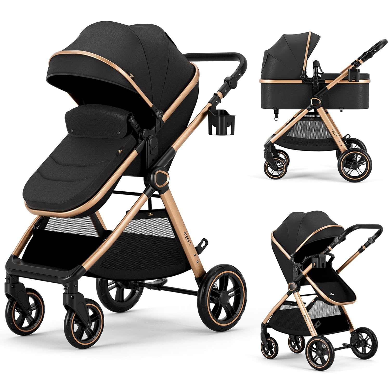 2 in 1 Baby Stroller: Hero Images