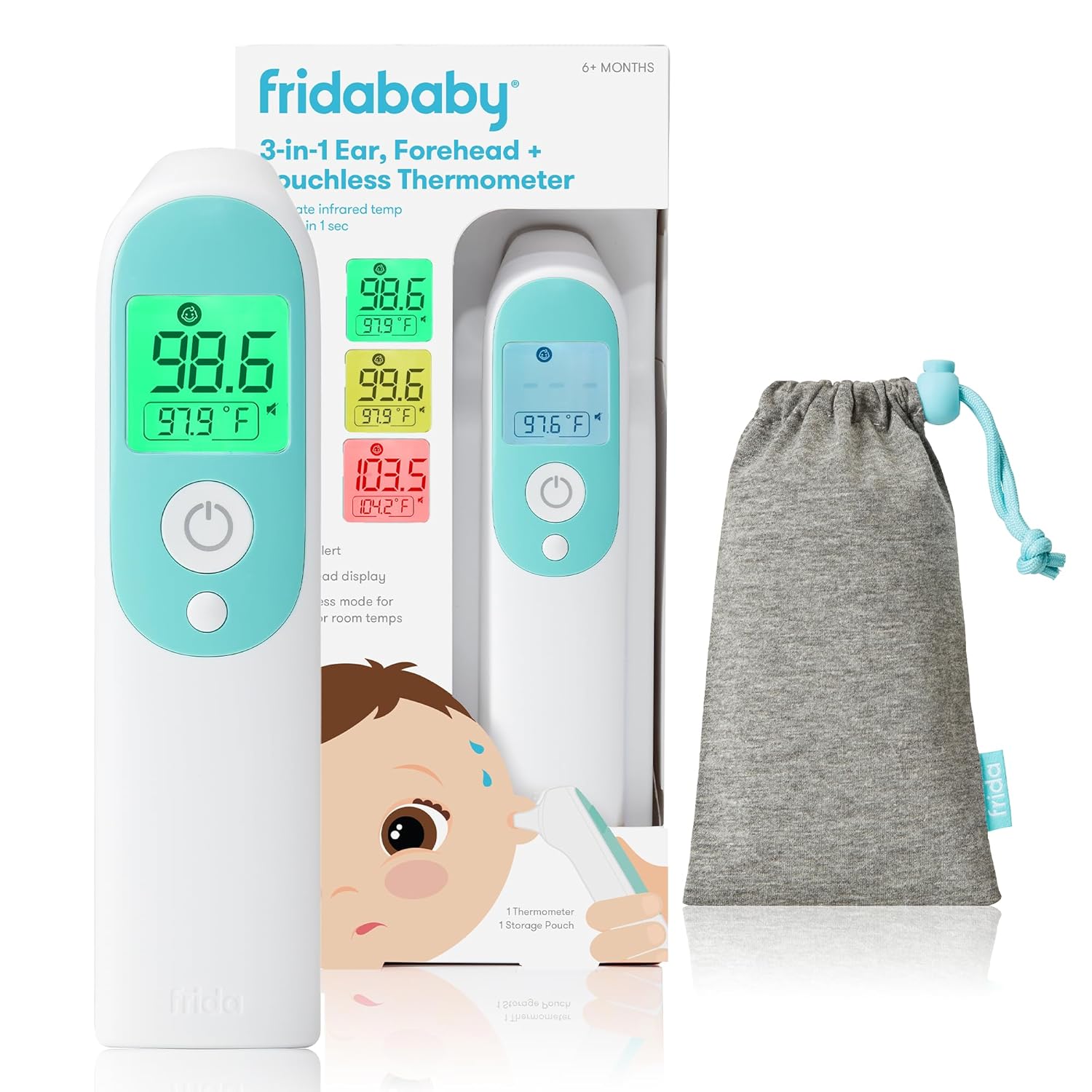 Frida Baby Thermometer: Hero Images