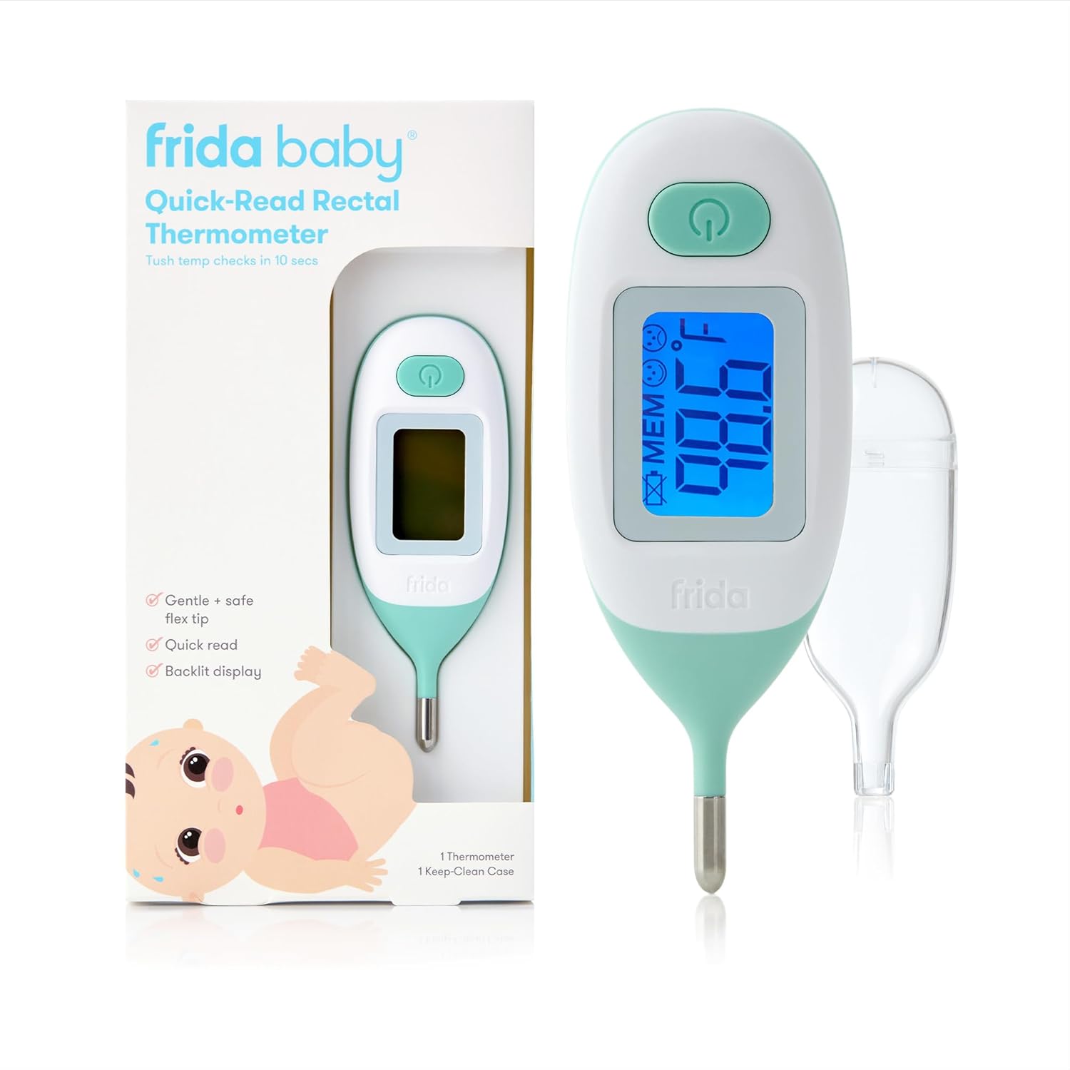 Frida Baby Rectal Thermometer for Babies: Hero Images