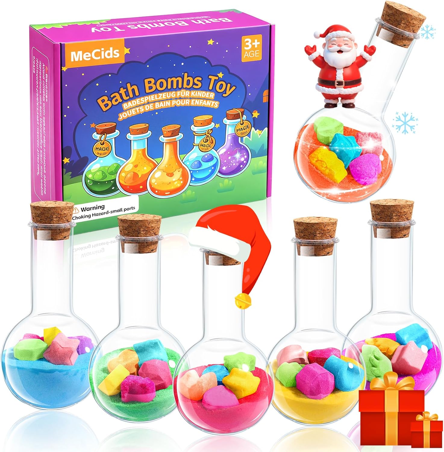 MeCids Magic Potion Bubble Bath Bombs for Kids -Bath Color Tablets Bath Potions for…: Hero Images