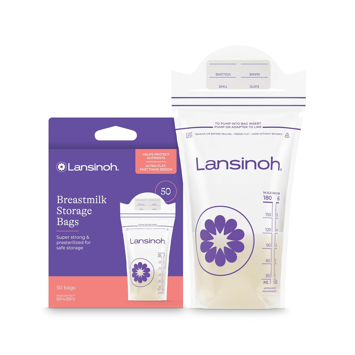 Showcases the product packaging and an individual storage bag to clearly display what the customer will receive. Demonstrates the retail packaging alongside an example of the actual storage bag,…