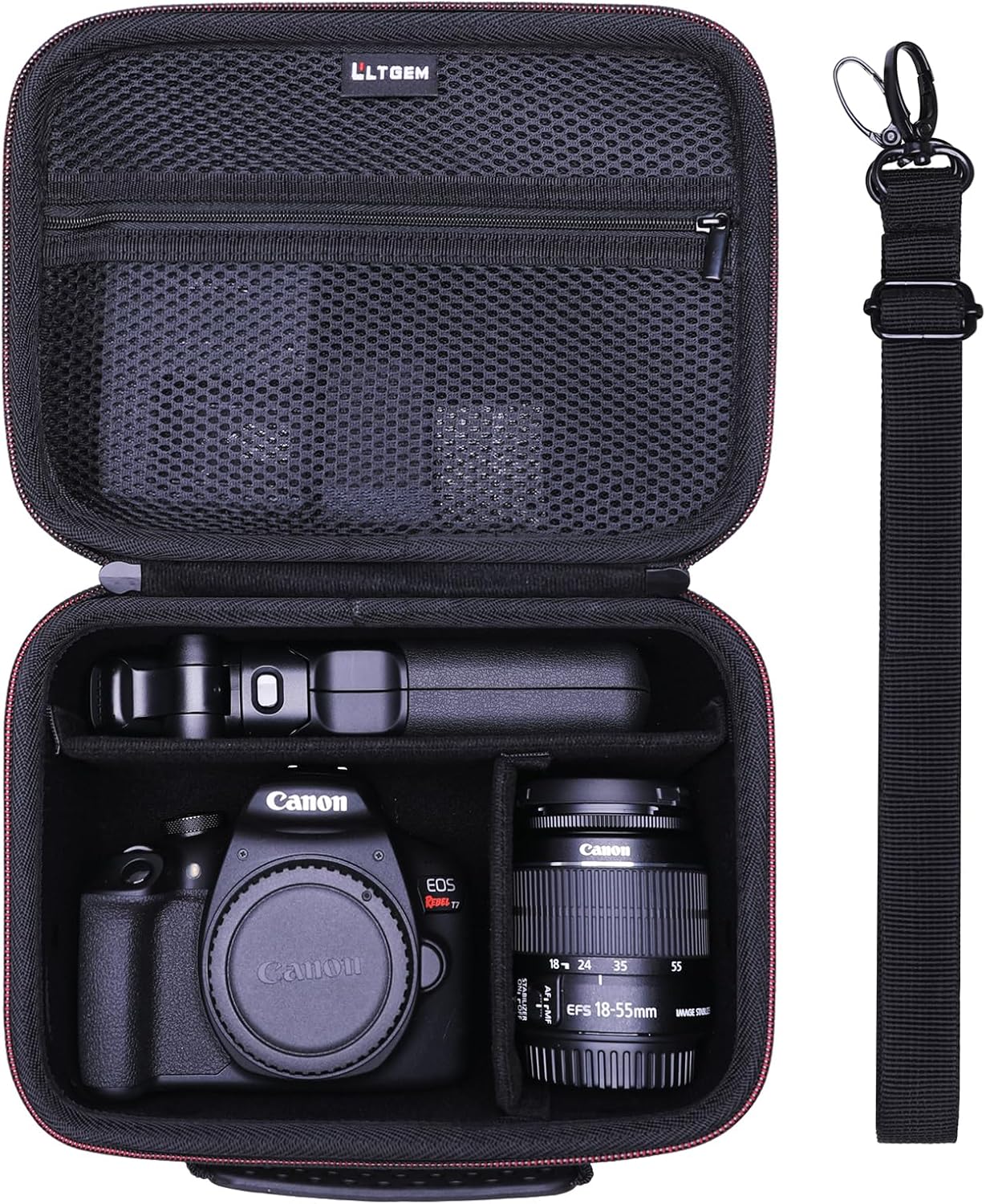 Camera Case Compatible with Canon EOS Rebel T7/R50/R6 Mark II/R100/R50 V/T6/R8/R10/R5…: Hero Images