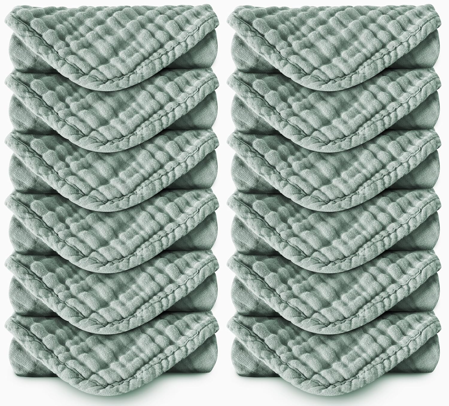 Showcases the product's texture and quantity, emphasizing the value of purchasing multiple units. Displays multiple identical units to highlight bulk purchase options or set contents.