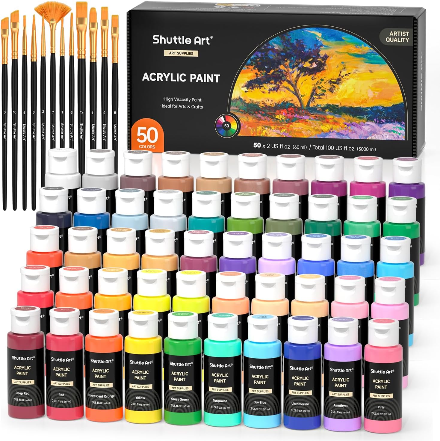 Shuttle Art Acrylic Paint: Hero Images