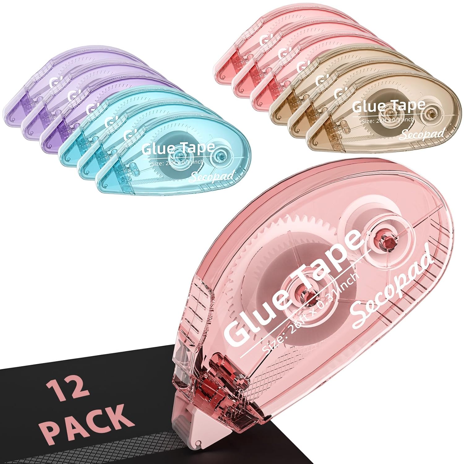 12 Pack Scrapbook Tape: Hero Images