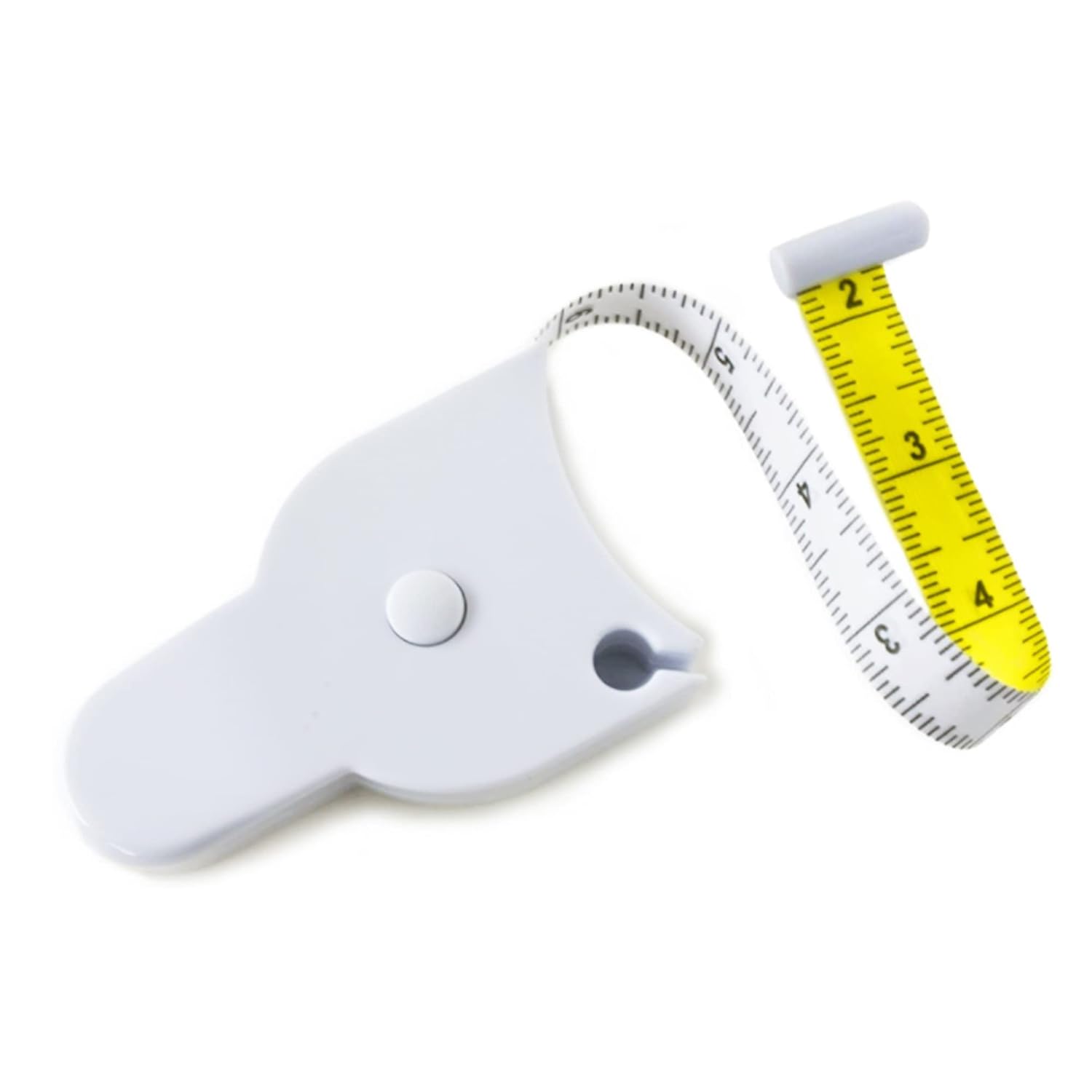 Showcases a body tape measure for accurate body measurements, highlighting its compact and easy-to-use design.
