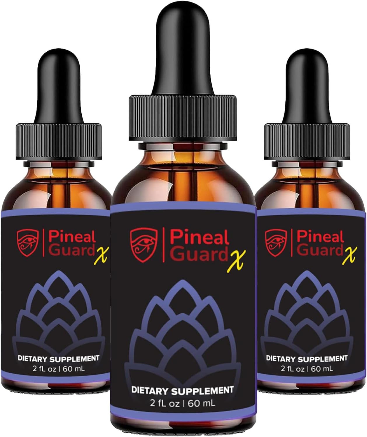 Shows multiple bottles of the same product to highlight that it's available in a multi-pack or bundle.