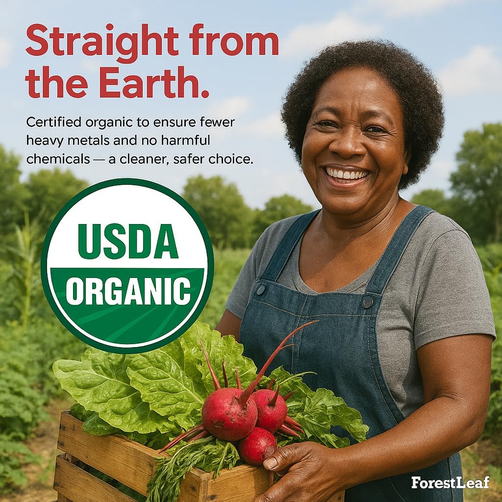 Emphasizes the product's organic certification to reassure customers about its safety and purity. Highlights the organic nature of the product, focusing on its purity and lack of harmful chemicals.