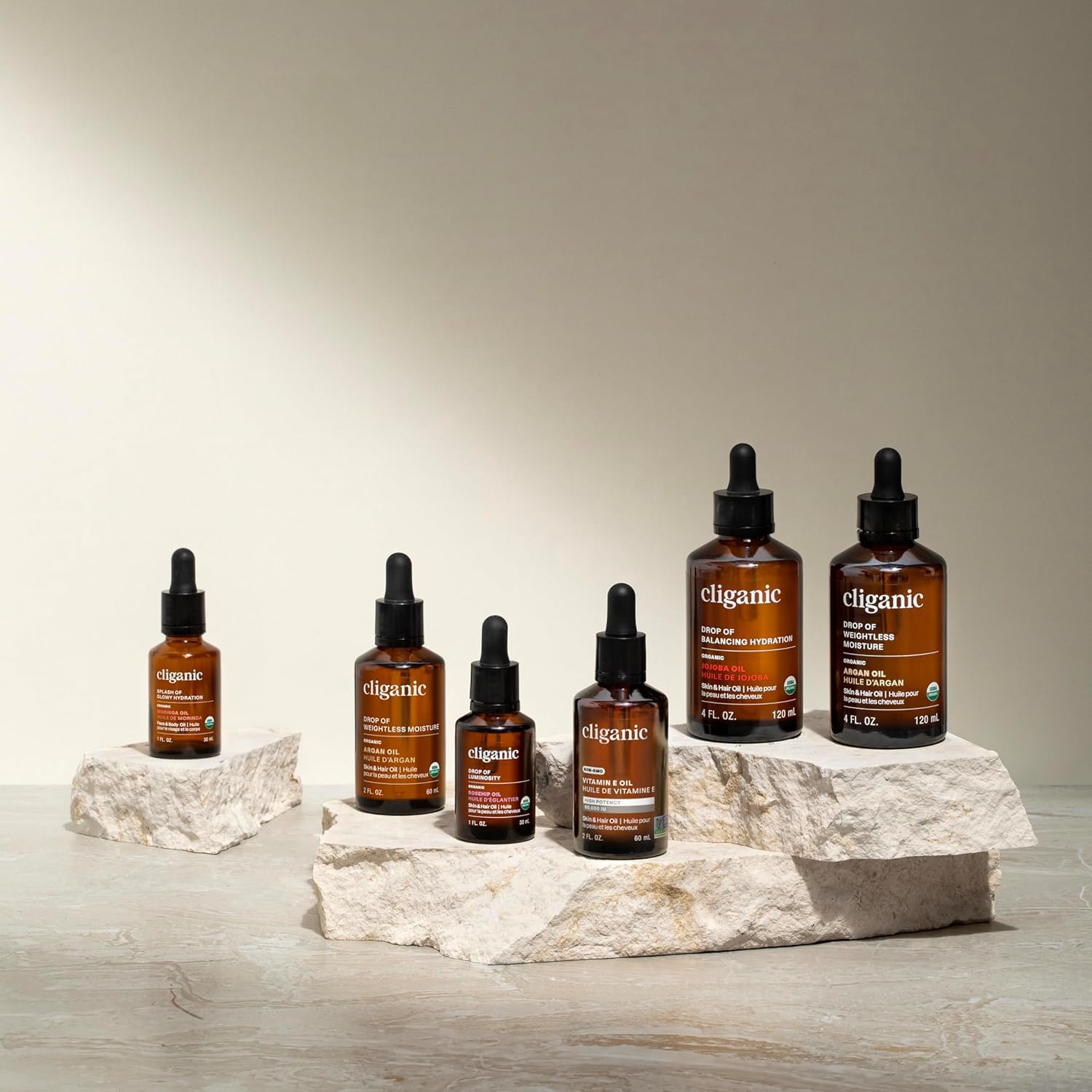 Cliganic 100% Pure Vitamin E Oil for Skin: Infographics