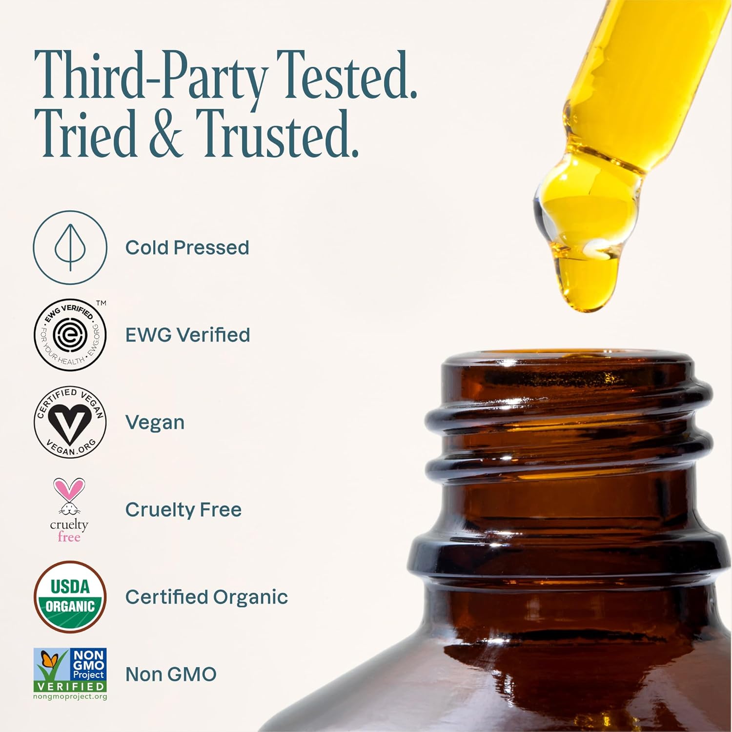 Cliganic Organic Jojoba Oil 16oz with Pump: Infographics
