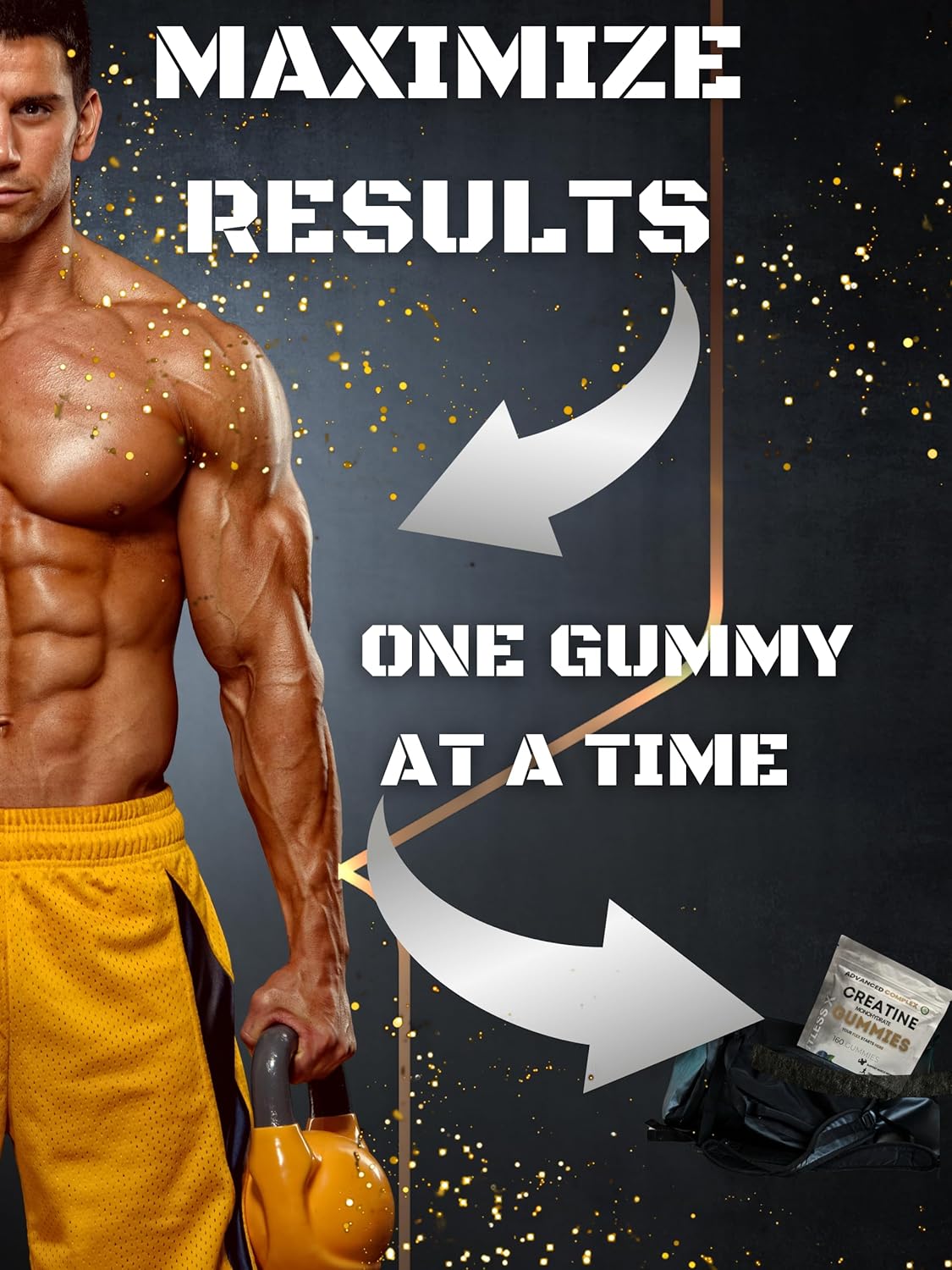 Creatine Gummies: Single Feature / Benefit Secondary Images
