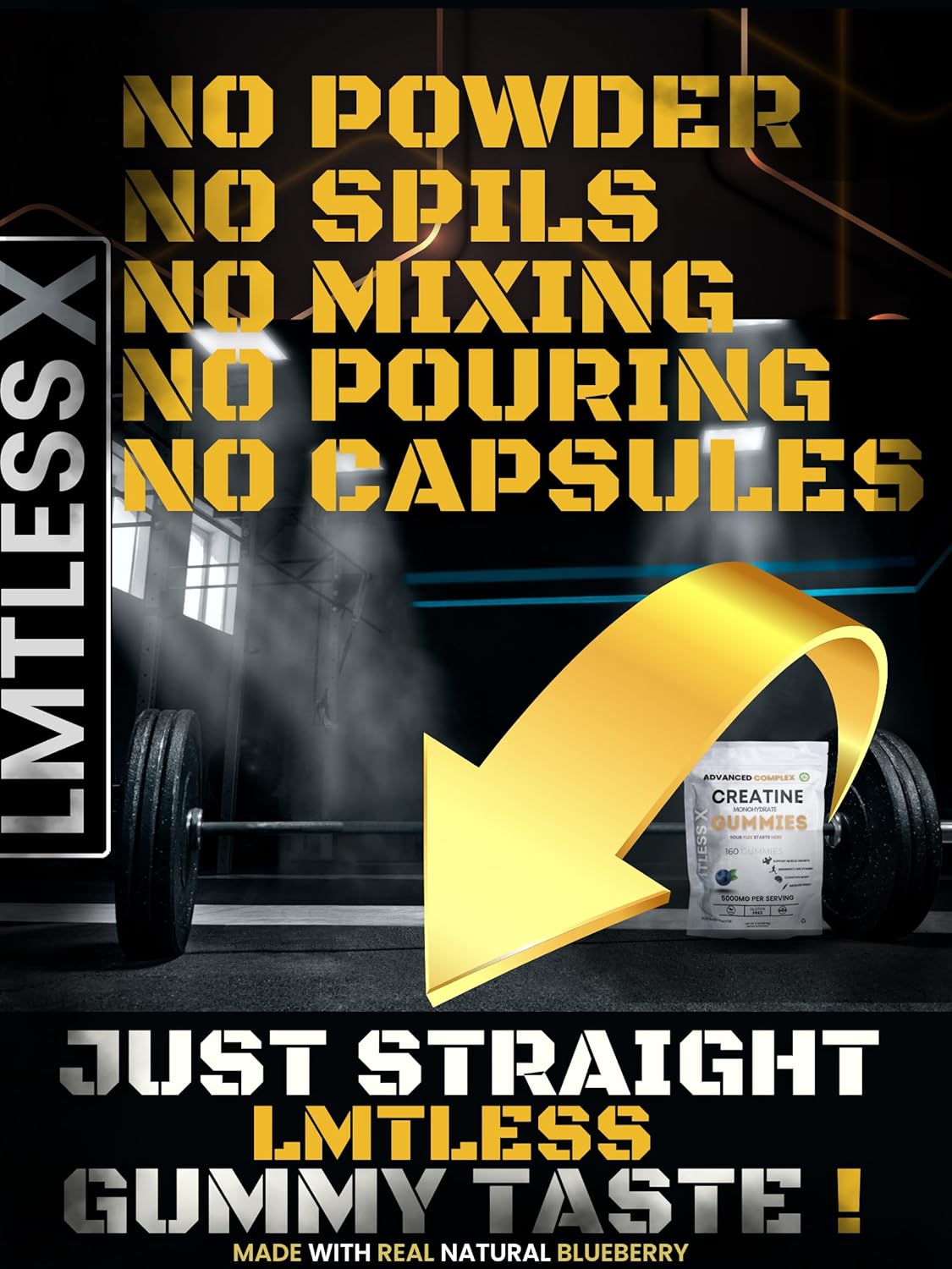 Creatine Gummies: Single Feature / Benefit Secondary Images