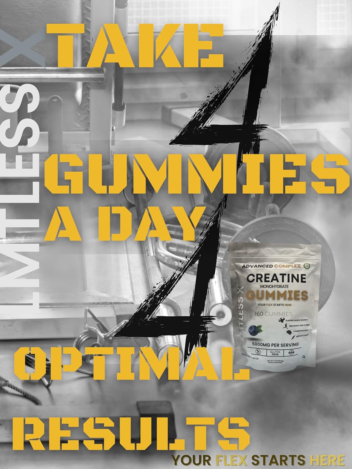 Creatine Gummies: Single Feature / Benefit Secondary Images