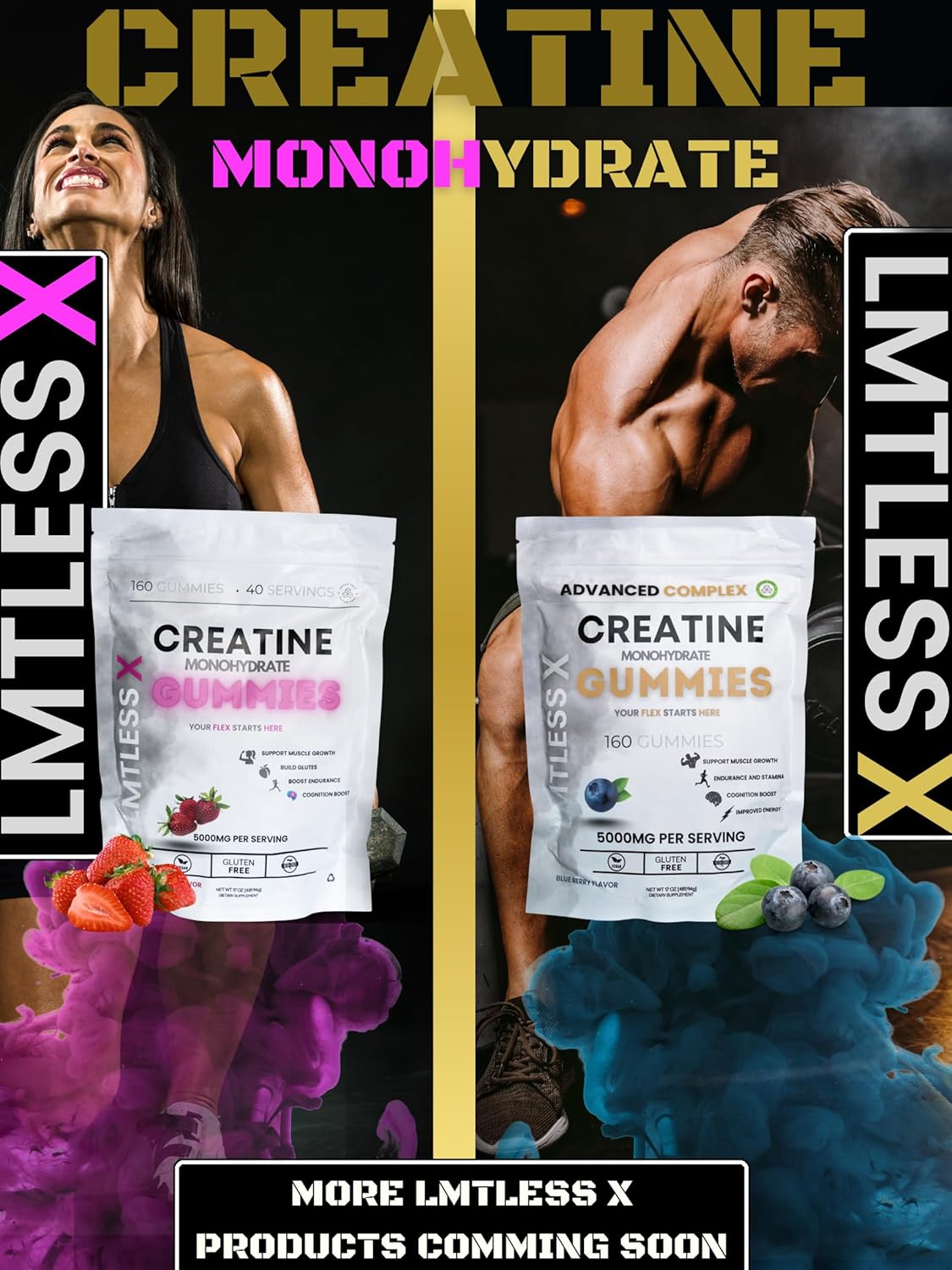 Creatine Gummies: Single Feature / Benefit Secondary Images
