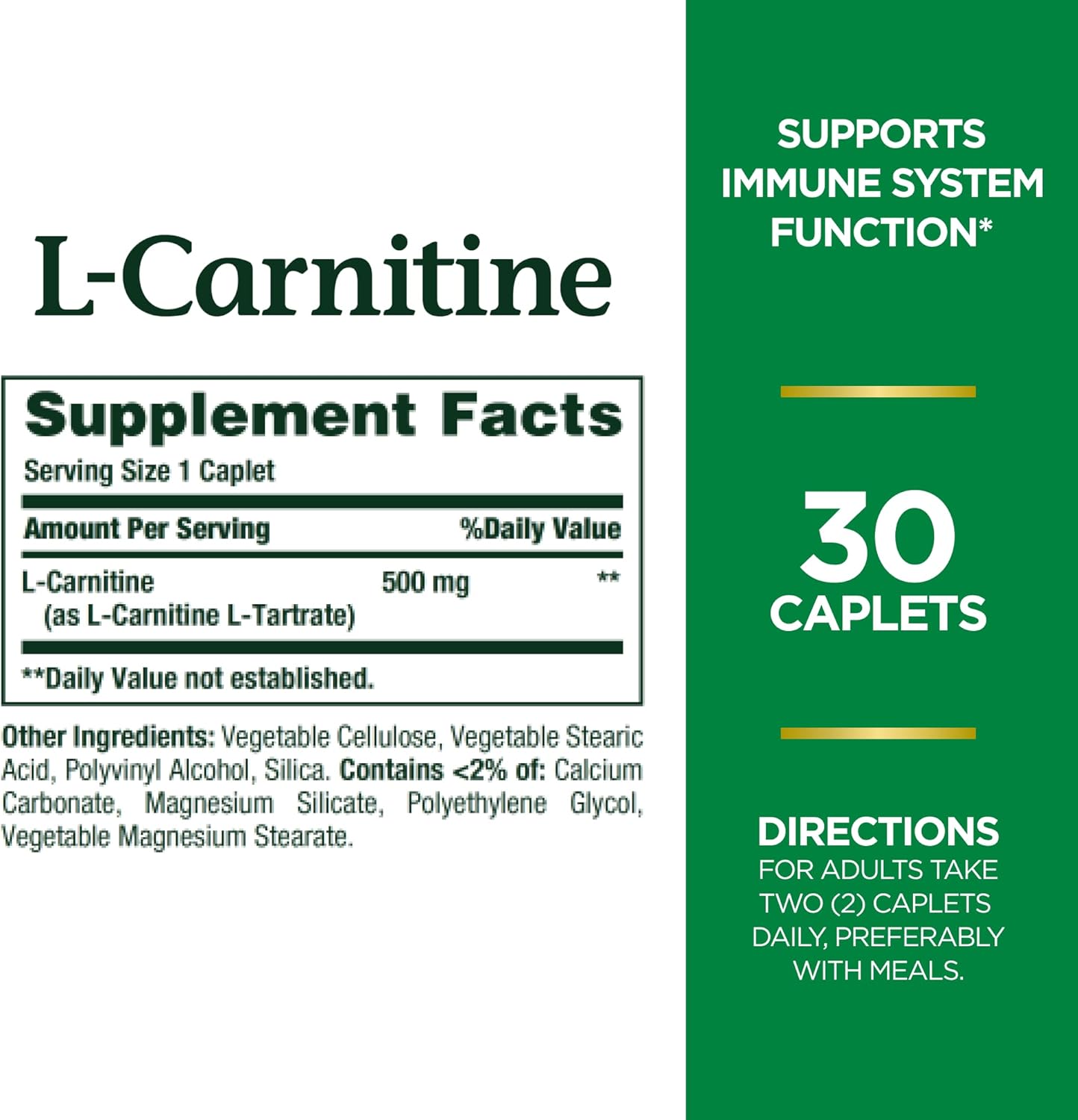 Nature's Bounty L-Carnitine: Single Feature / Benefit Secondary Images
