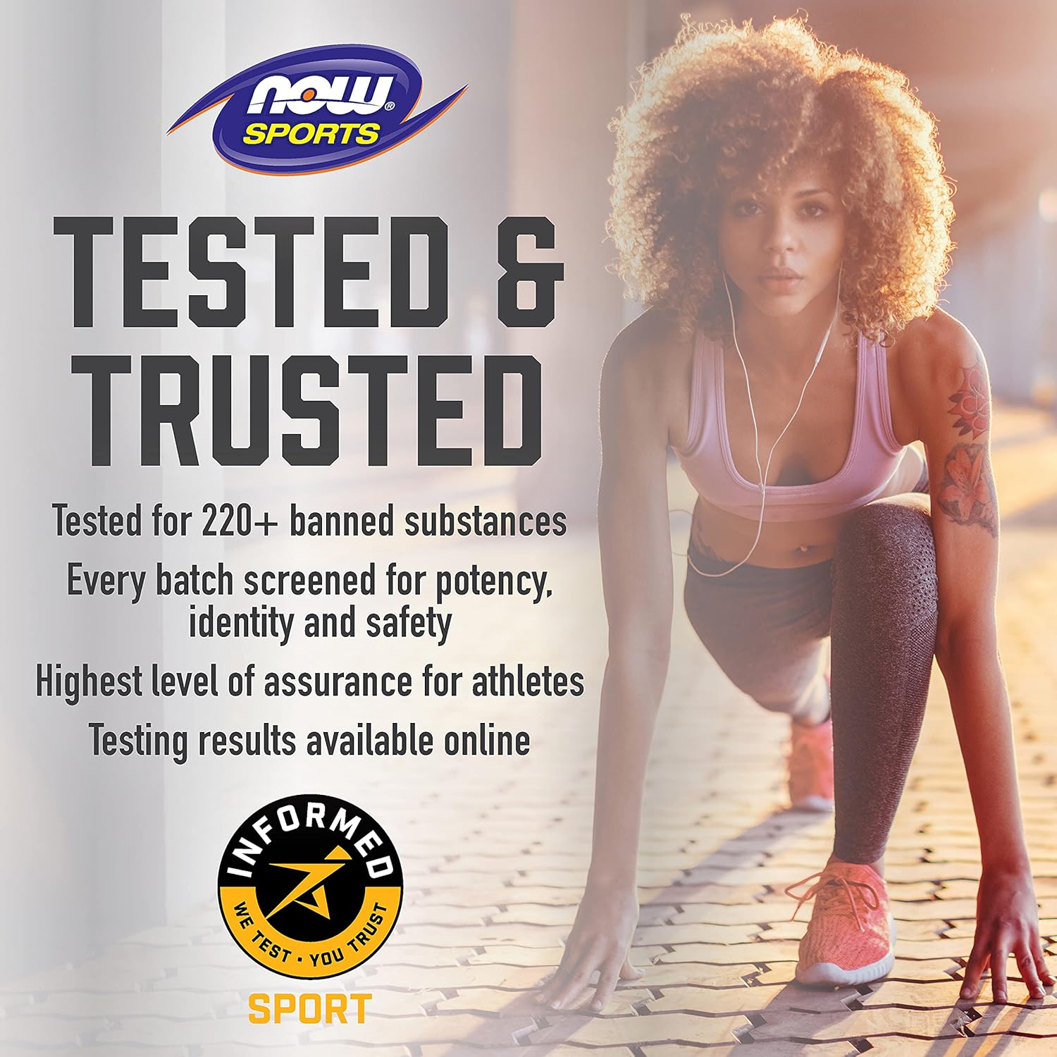 NOW Sports Nutrition: Single Feature / Benefit Secondary Images