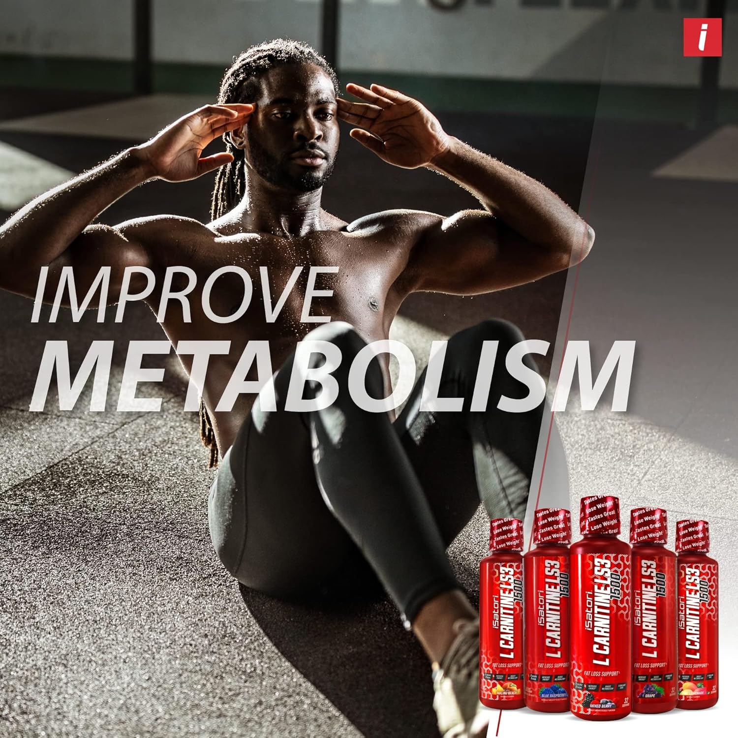 iSatori L-Carnitine LS3 1500: Single Feature / Benefit Secondary Images