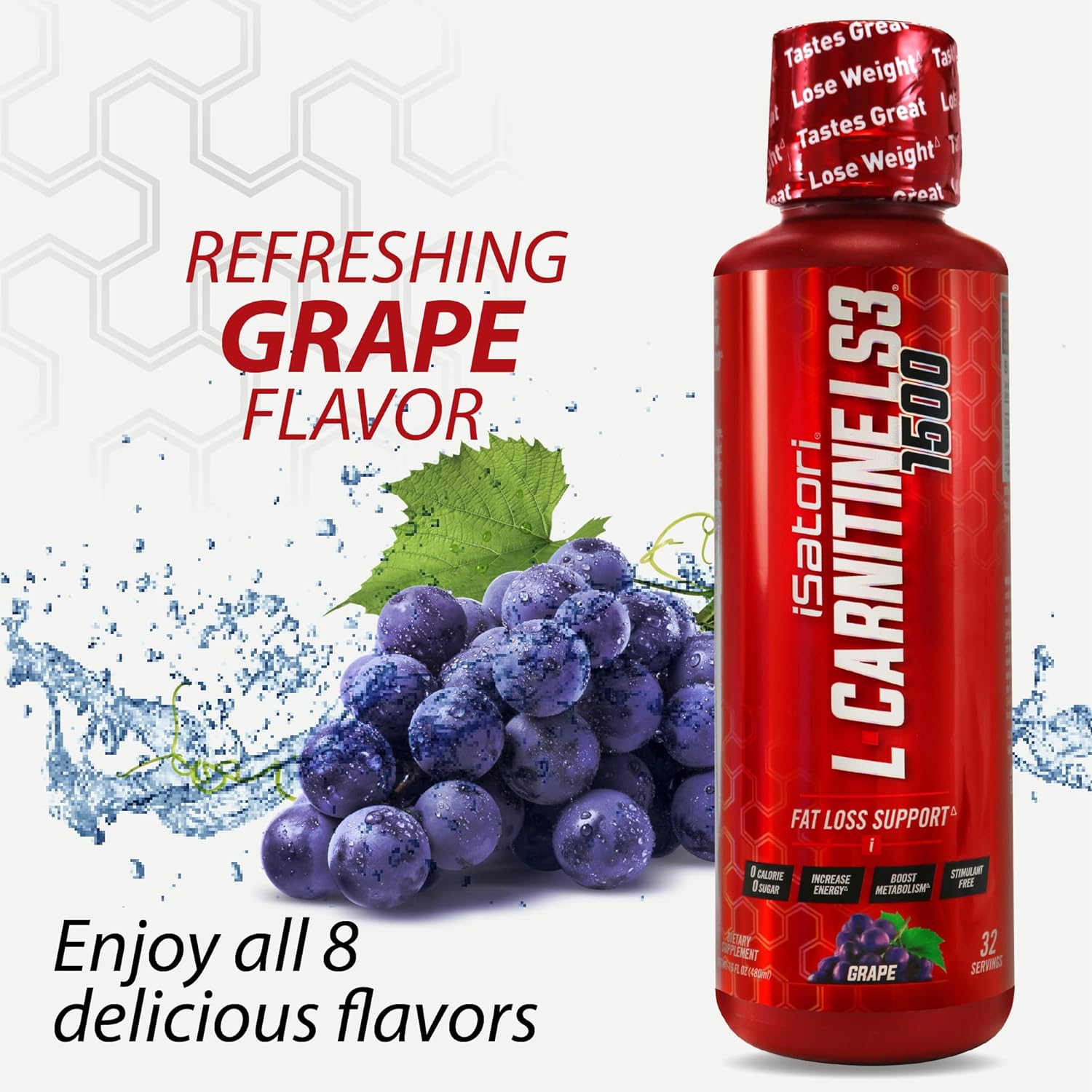 iSatori L-Carnitine LS3 1500: Single Feature / Benefit Secondary Images
