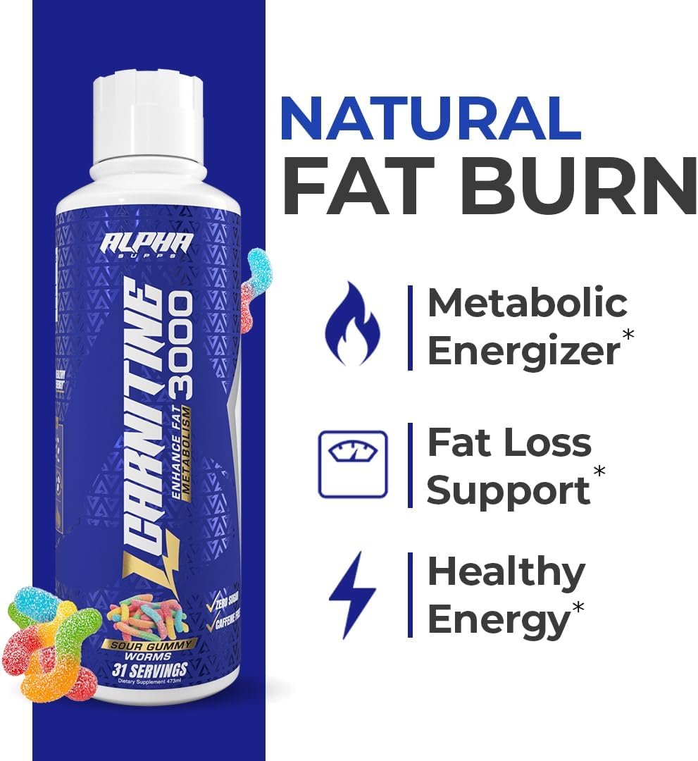 L Carnitine Liquid 3000: Single Feature / Benefit Secondary Images