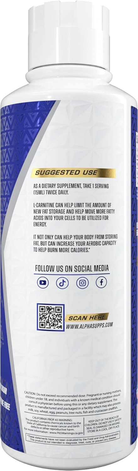 L Carnitine Liquid 3000: Single Feature / Benefit Secondary Images
