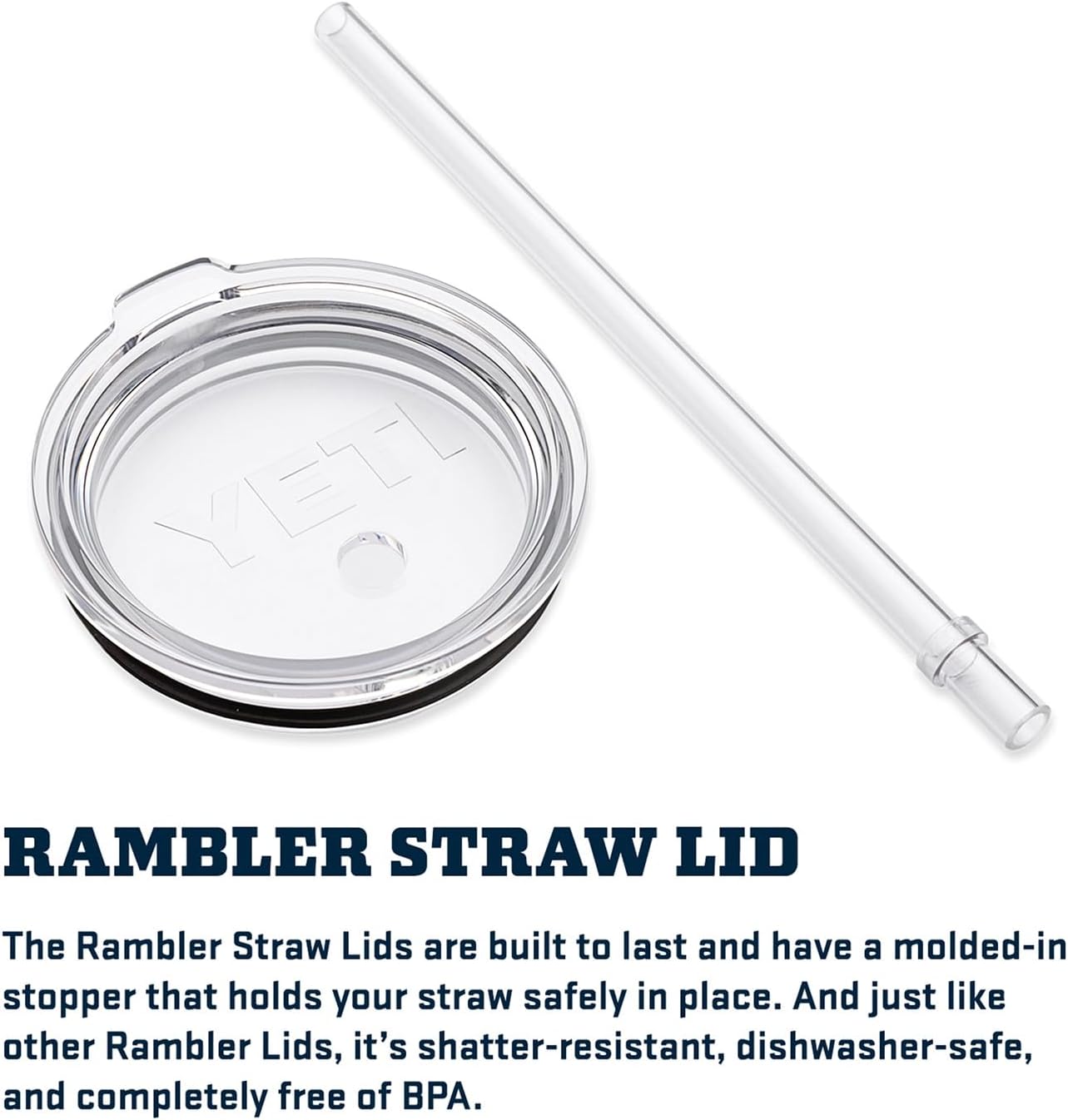 YETI Rambler 42 oz Straw Mug: Single Feature / Benefit Secondary Images