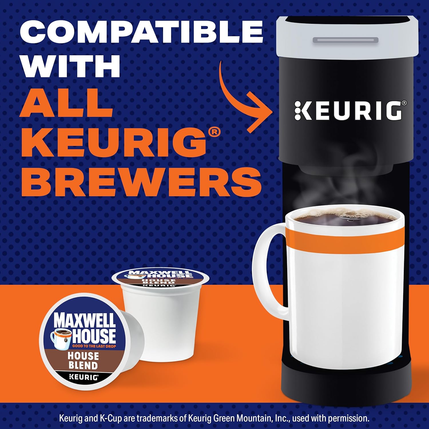 Maxwell House House Blend Medium Roast K-Cup Coffee Pods: Safety / Compatibility Secondary Images