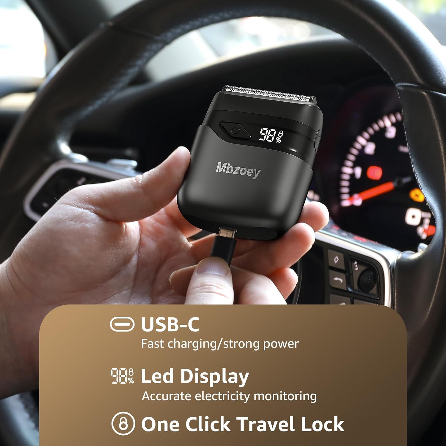 Highlights multiple key features of the product to showcase its versatility and convenience for users.