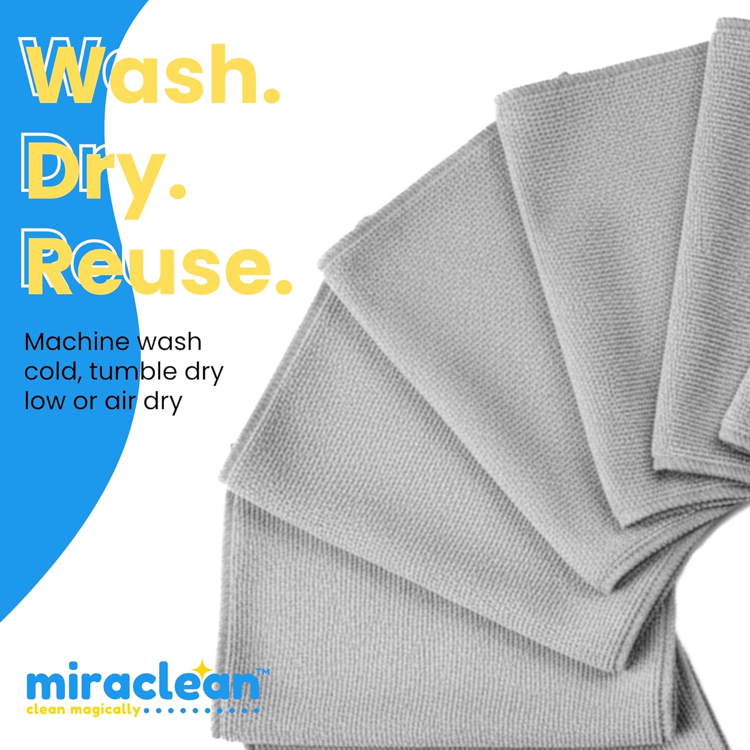 Provides clear instructions on how to properly wash and care for the product, ensuring longevity and maintaining its quality.