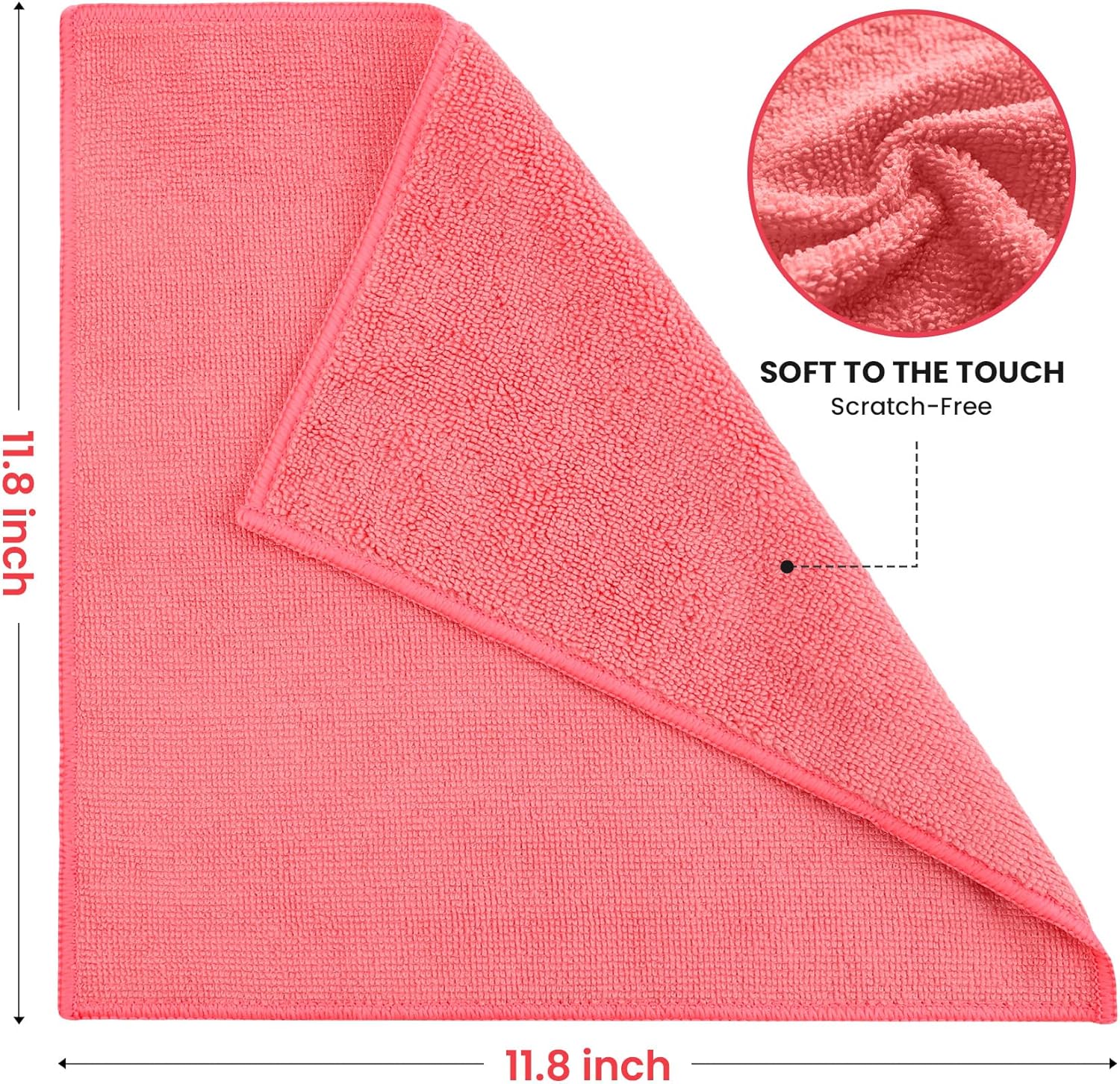 Highlights the product's soft and gentle texture to reassure customers about its comfort and quality. Provides exact measurements of the product to help customers understand its size and suitability…