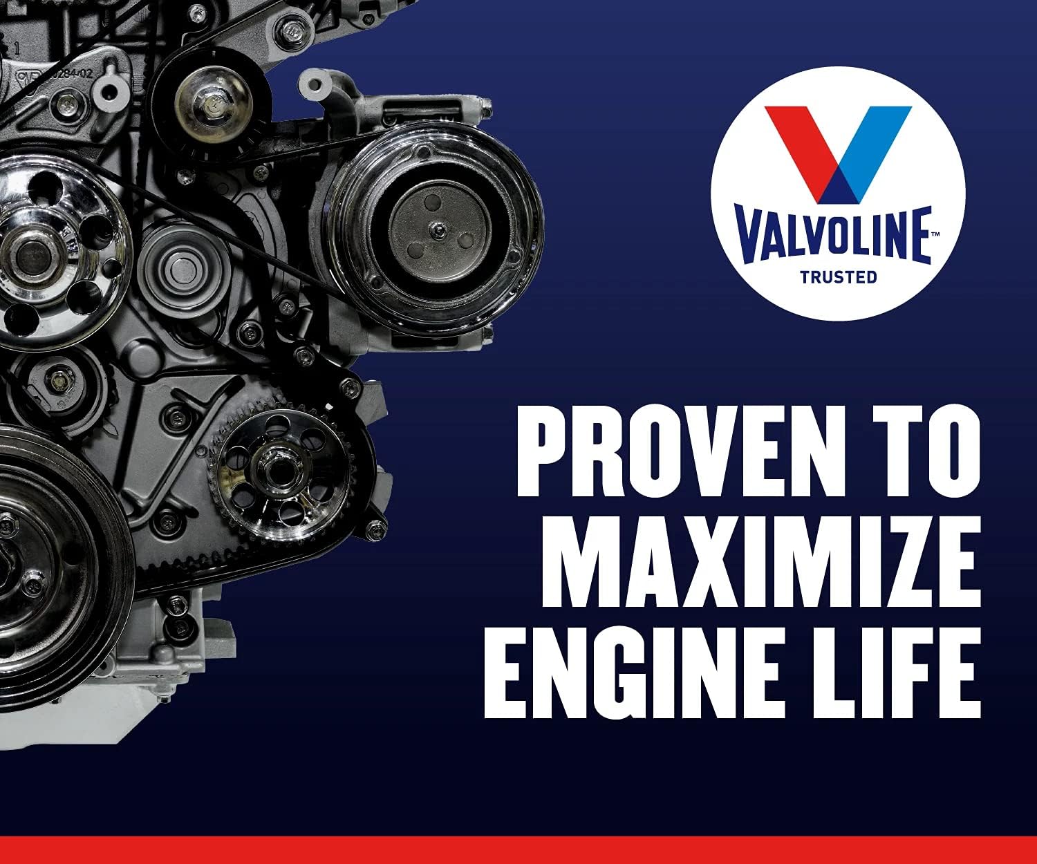 Emphasizes Valvoline's ability to extend engine lifespan, building trust in the product's effectiveness for vehicle maintenance.