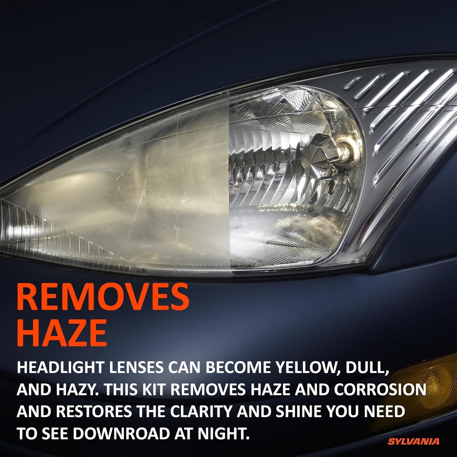 Infographics for Sylvania Headlight Restoration Kit