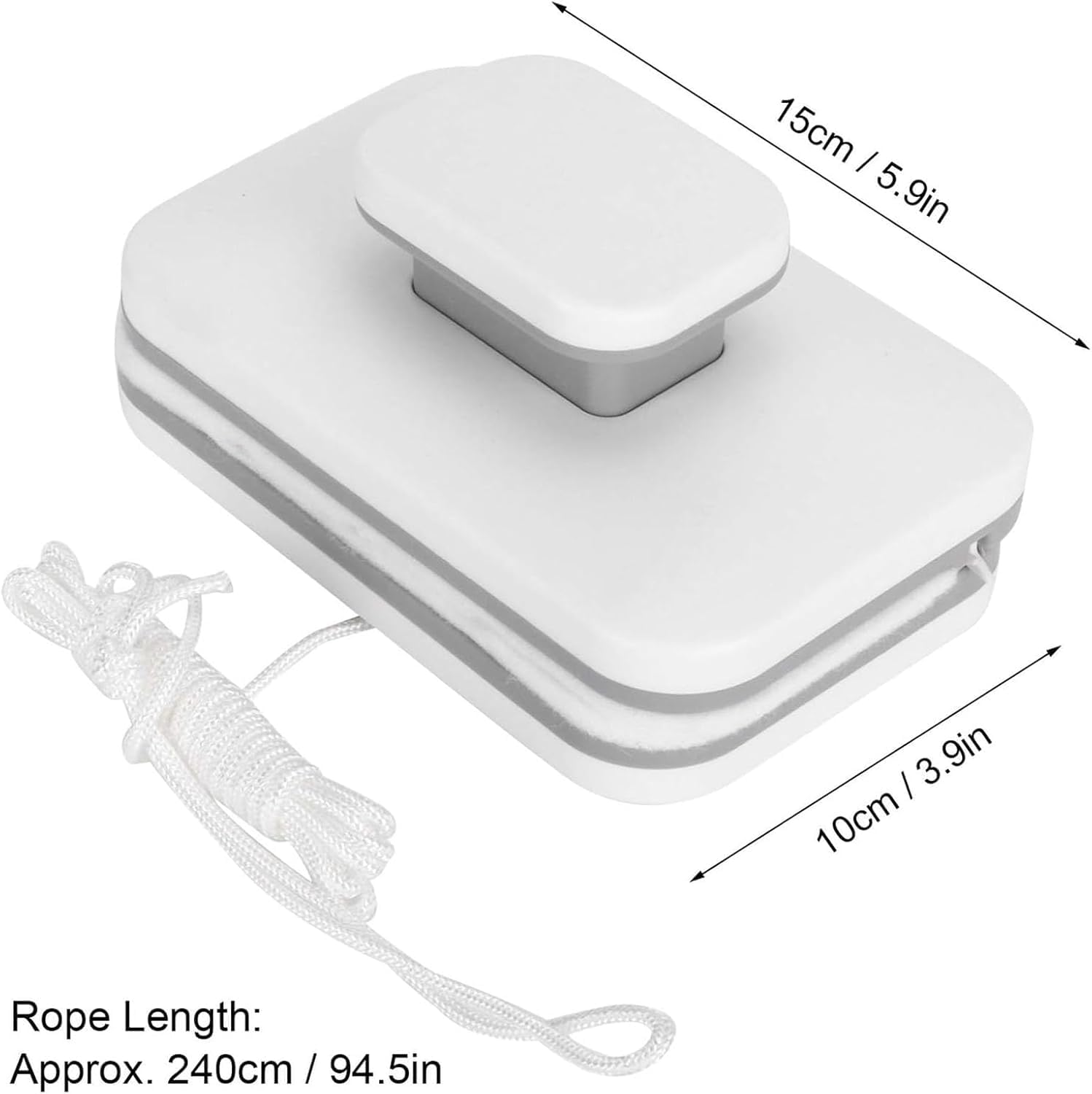 Provides exact measurements of the product to help customers understand its size and fit.