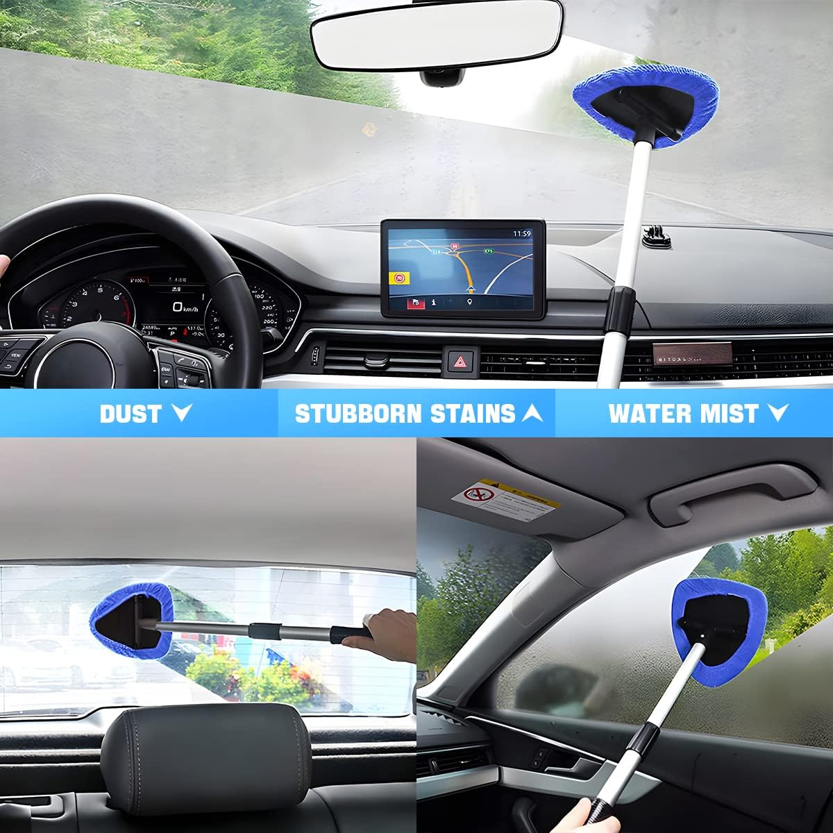 Windshield Cleaning Tool: Infographics
