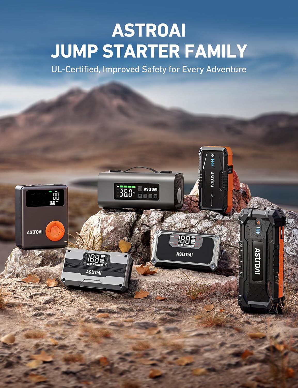 AstroAI S8 Car Battery Jump Starter: Infographics