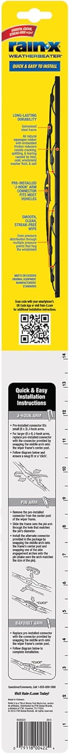 Provides step-by-step instructions for installing different types of wiper blades, helping customers understand the process and feel confident in their purchase.