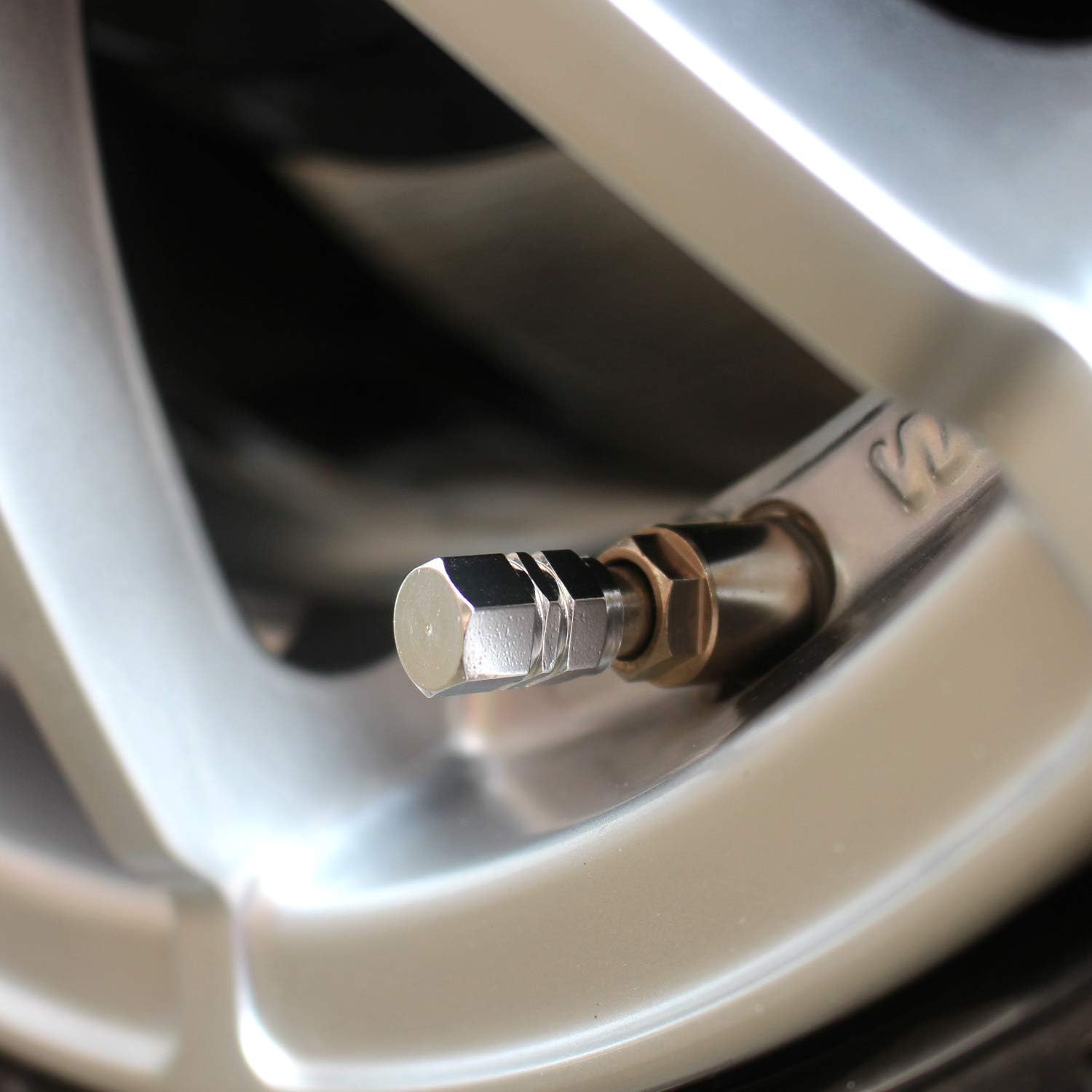 Highlights the quality and precision of the tire valve stem, emphasizing its importance for proper tire inflation and maintenance.
