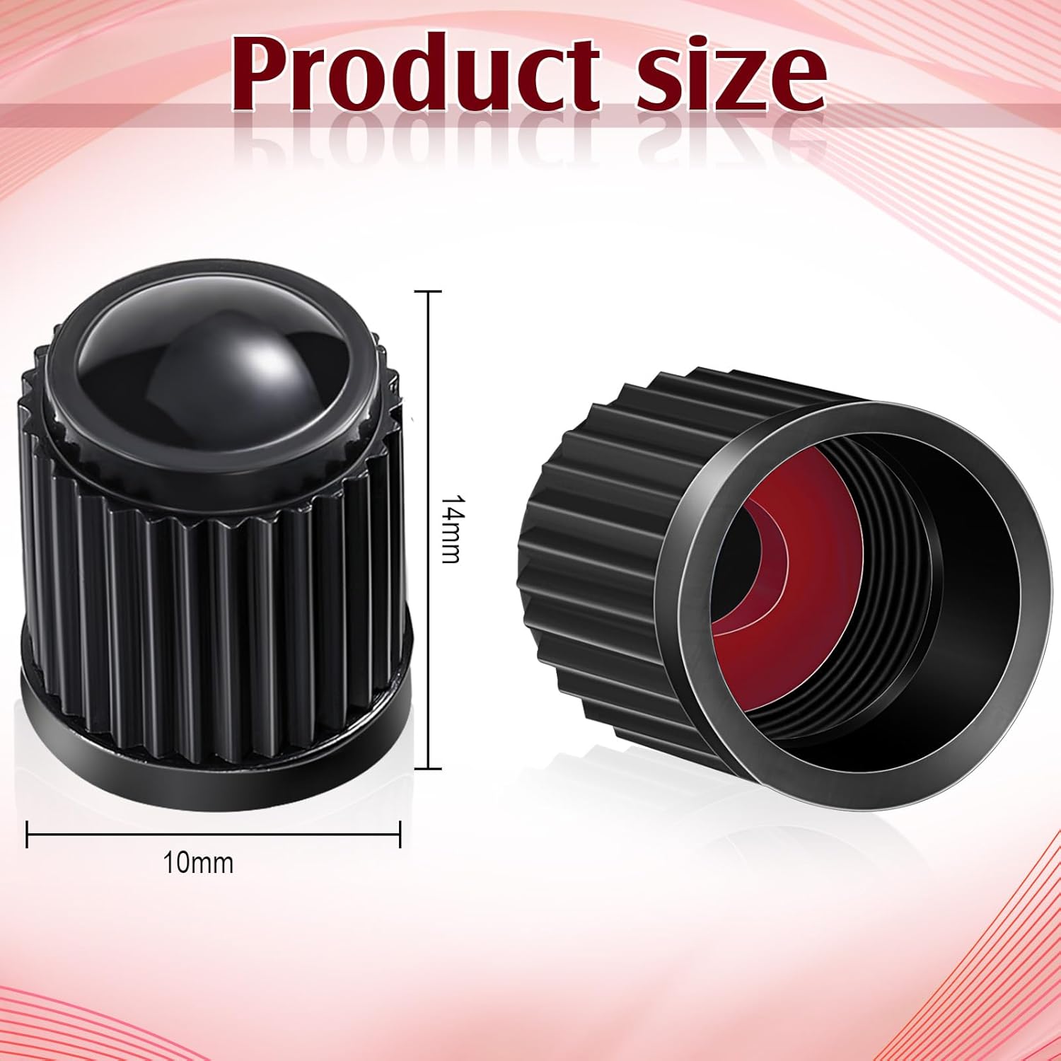 Provides exact measurements of the product to help customers understand its size and fit.
