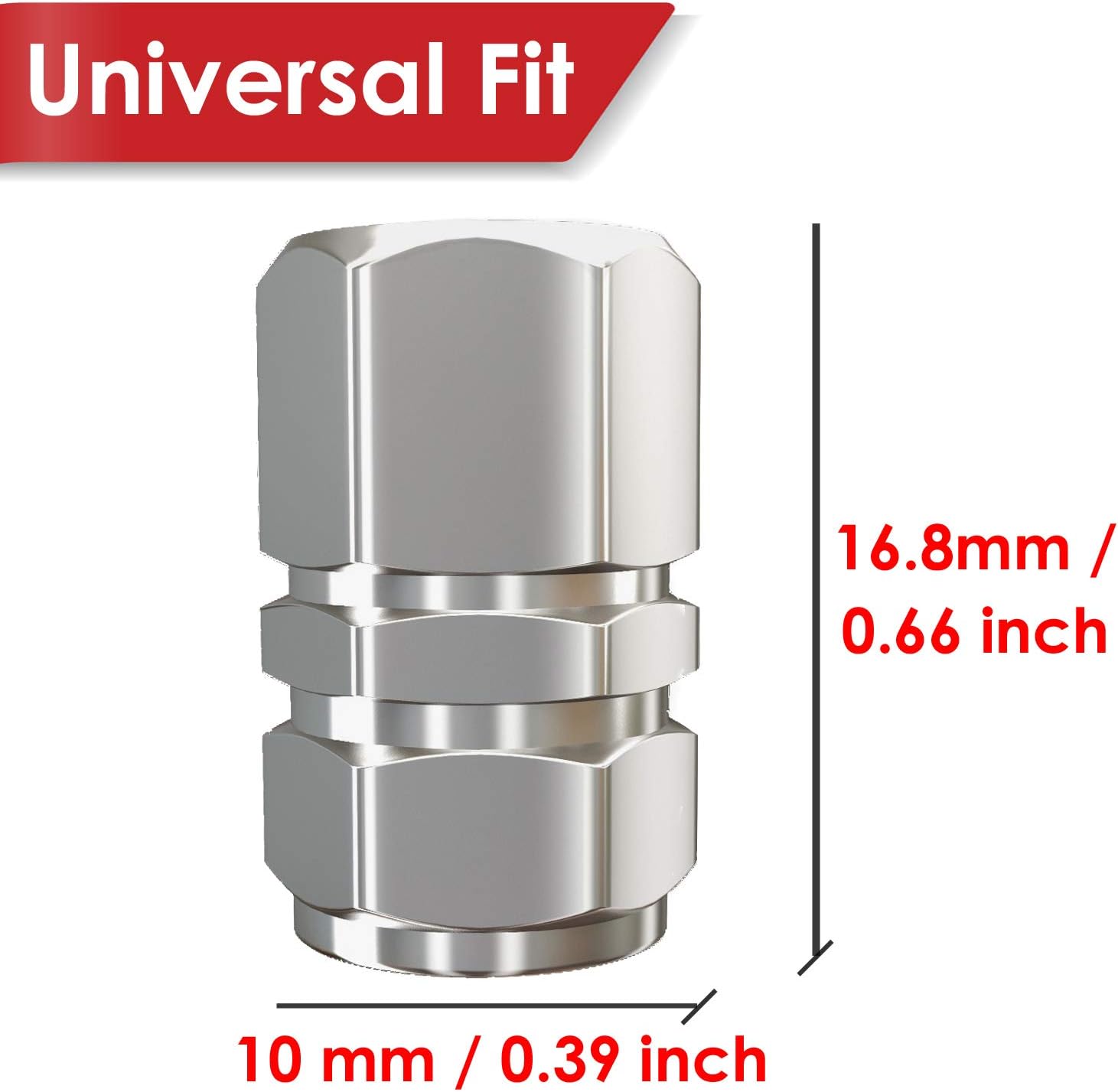 Provides exact measurements of the product to ensure compatibility and proper fit for customers.