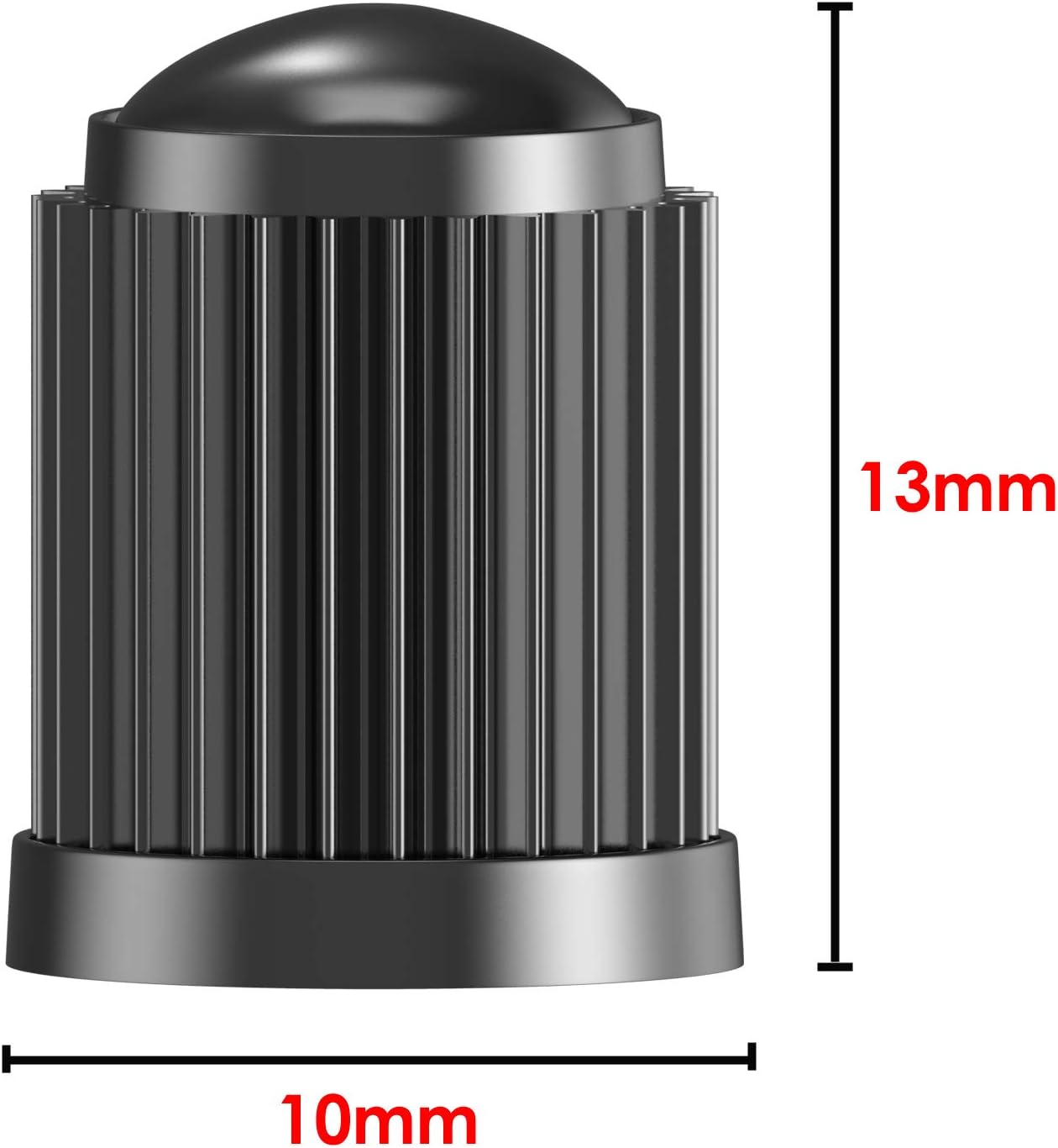 Provides exact measurements of the product to help shoppers understand its size.