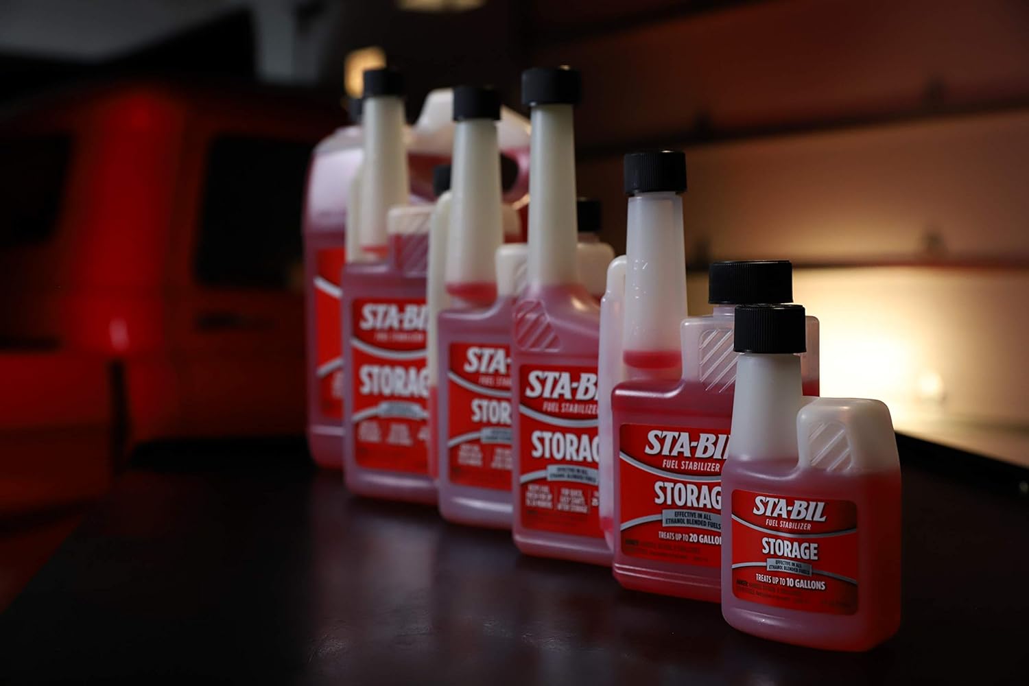 Shows the range of product sizes available, allowing customers to choose the most suitable option for their needs.