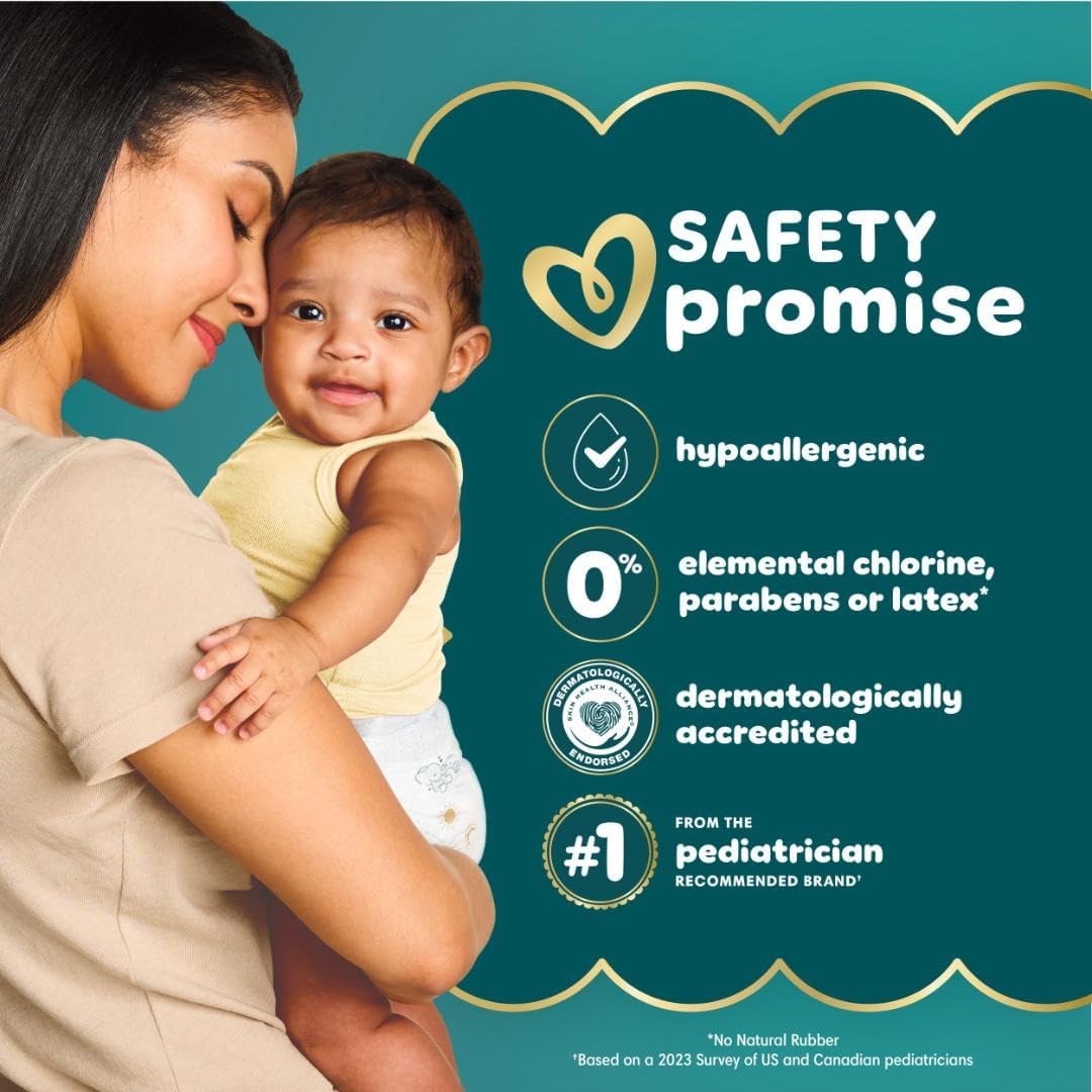 Pampers Swaddlers Diapers: Infographics
