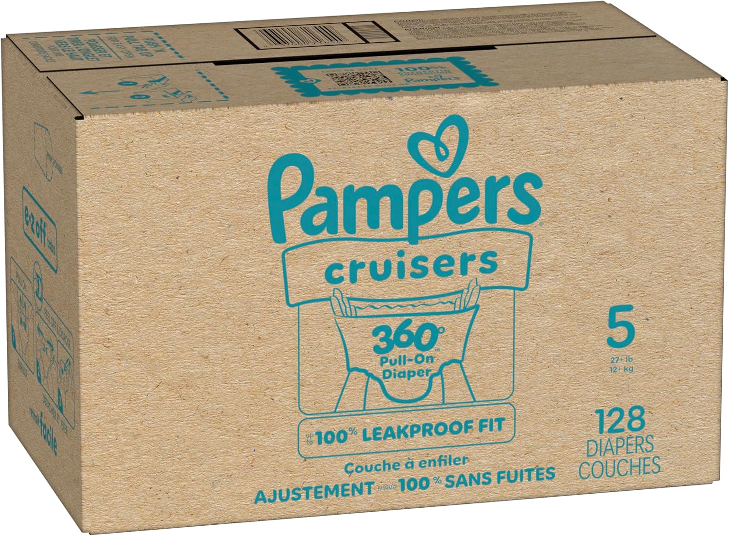 Emphasizes the product's 100% leakproof fit to reassure parents about diaper performance and prevent messes.