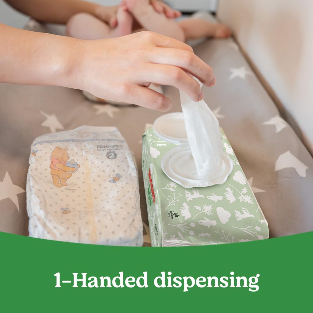 Huggies Natural Care Sensitive Baby Wipes: Infographics