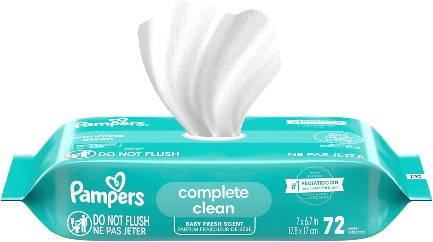 Emphasizes the product's main benefit of providing a complete clean for babies, reassuring parents of its effectiveness.