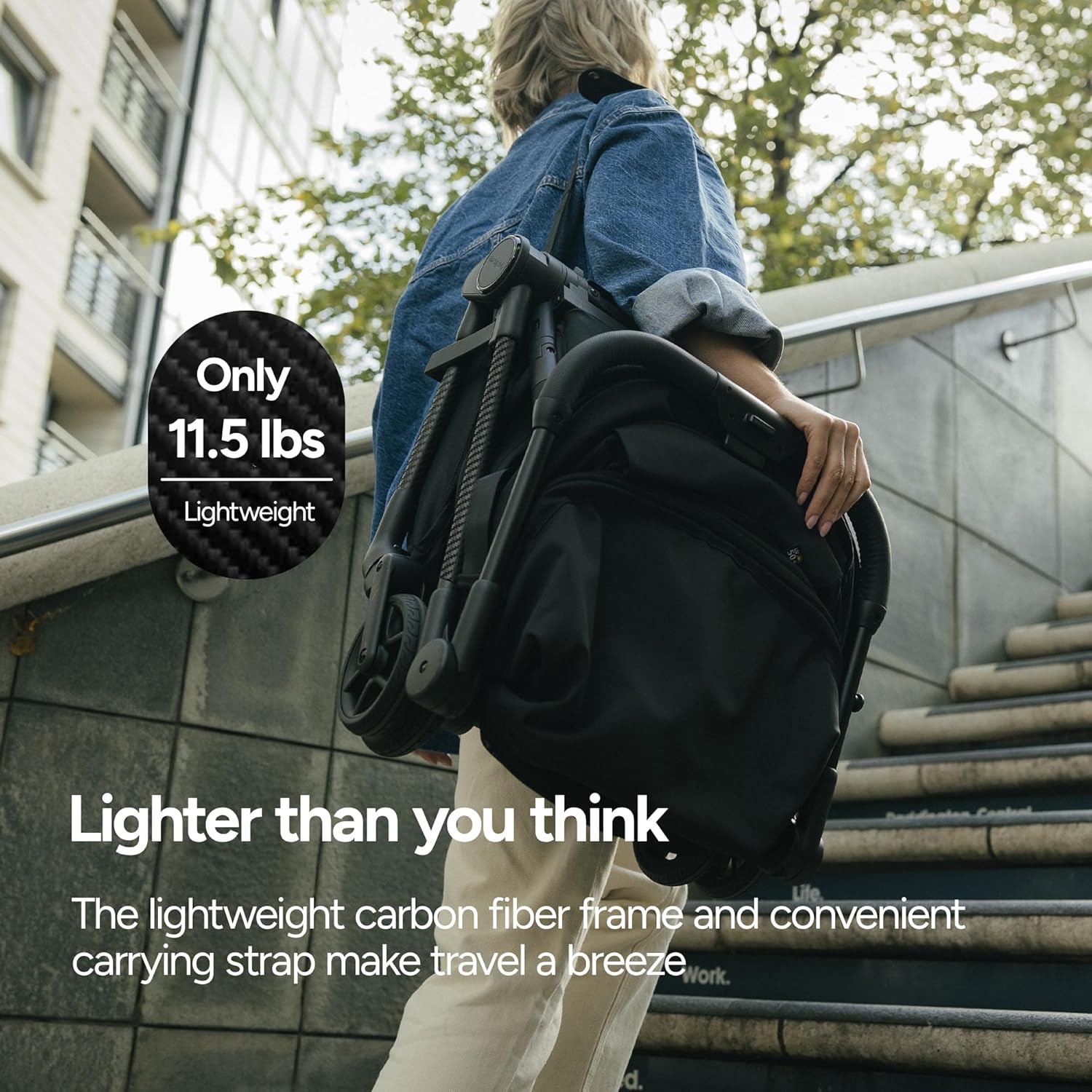 Emphasizes the product's lightweight nature, making it easy to carry and transport.