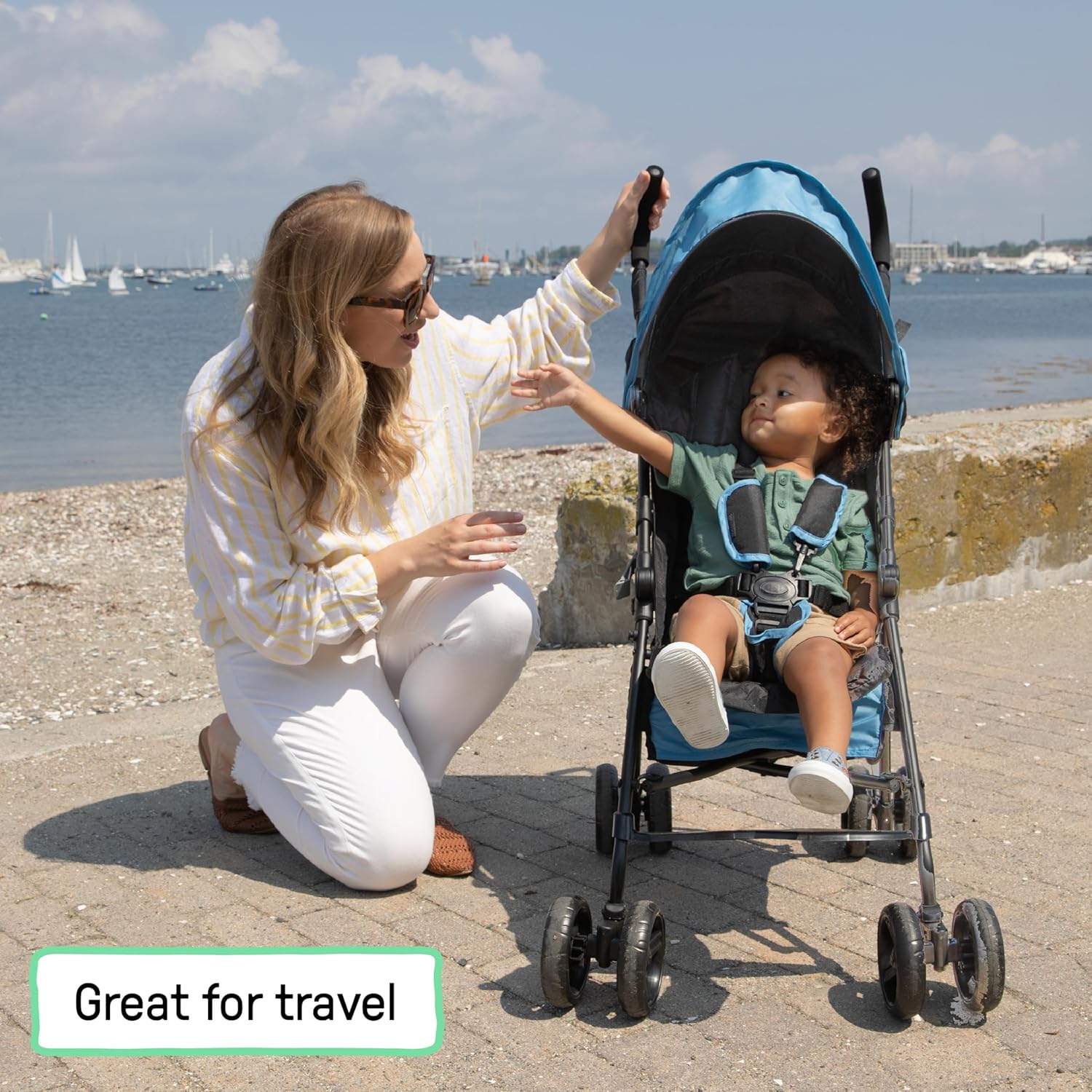 Ingenuity 3D Mini Convenience Stroller: Infographics